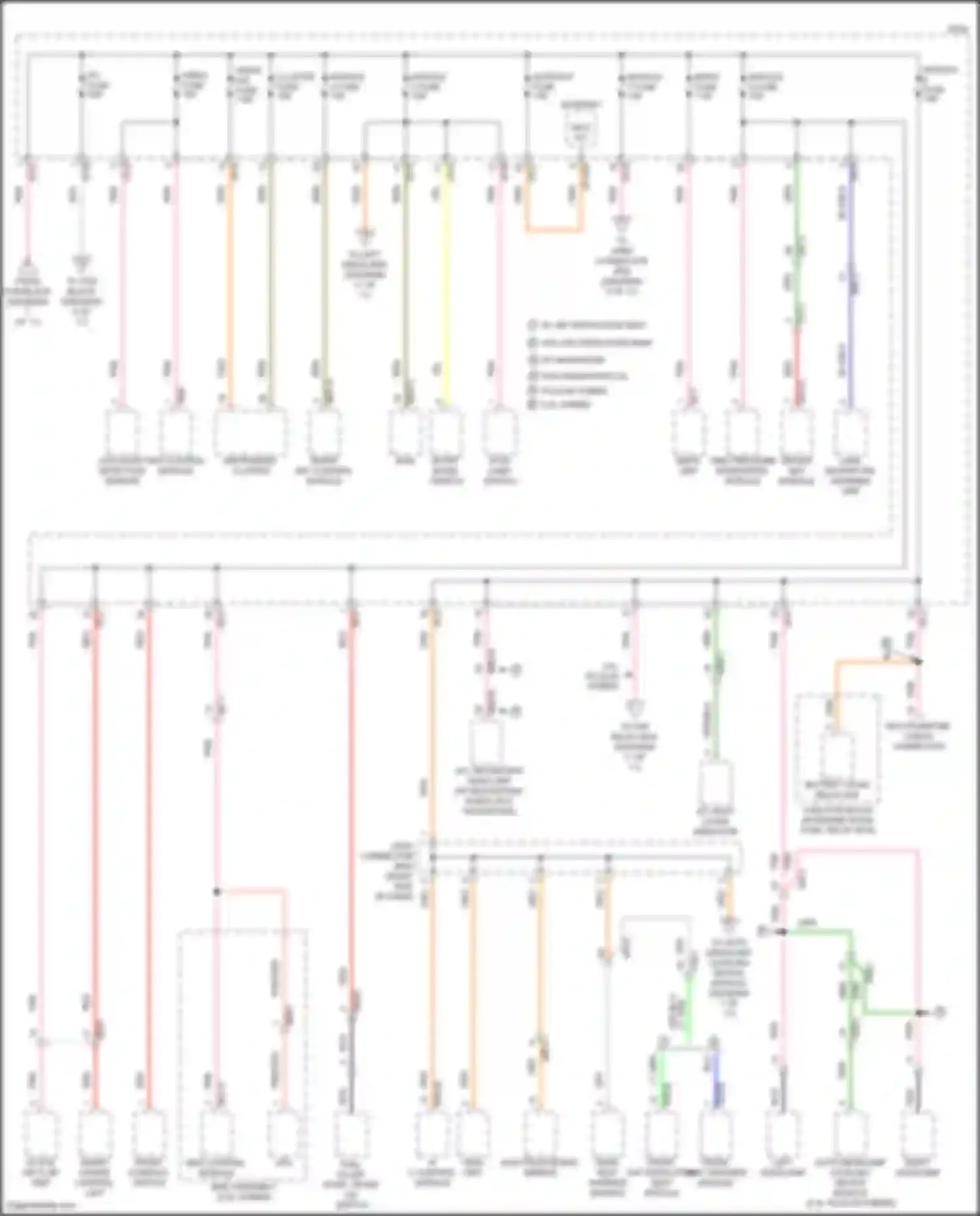Wiring diagram cluster fuse for Hyundai Sonata VII facelift (2017-2019) (19 of 51)