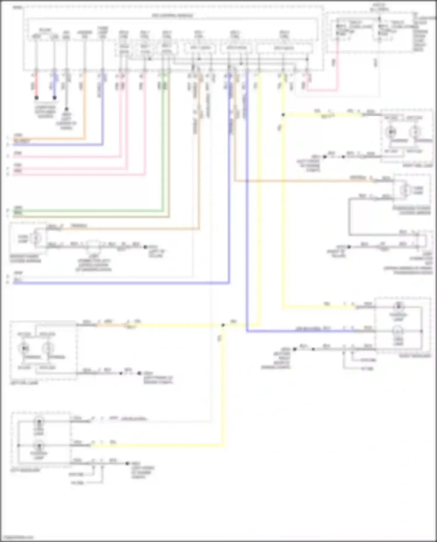 Wiring diagram computer data lines system for Hyundai Sonata VII facelift (2017-2019) (156 of 232)