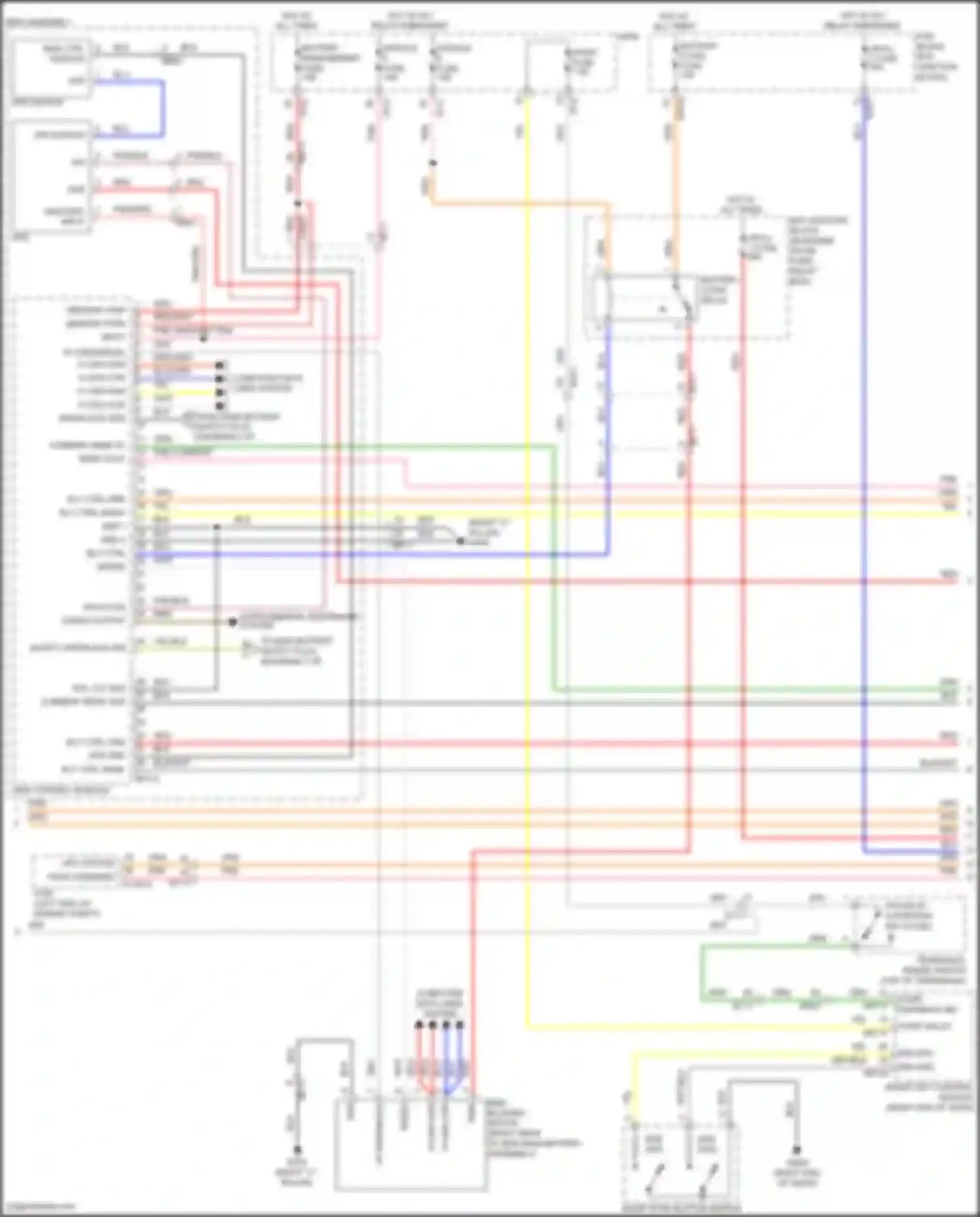 Wiring diagram computer data lines system for Hyundai Sonata VII facelift (2017-2019) (211 of 232)