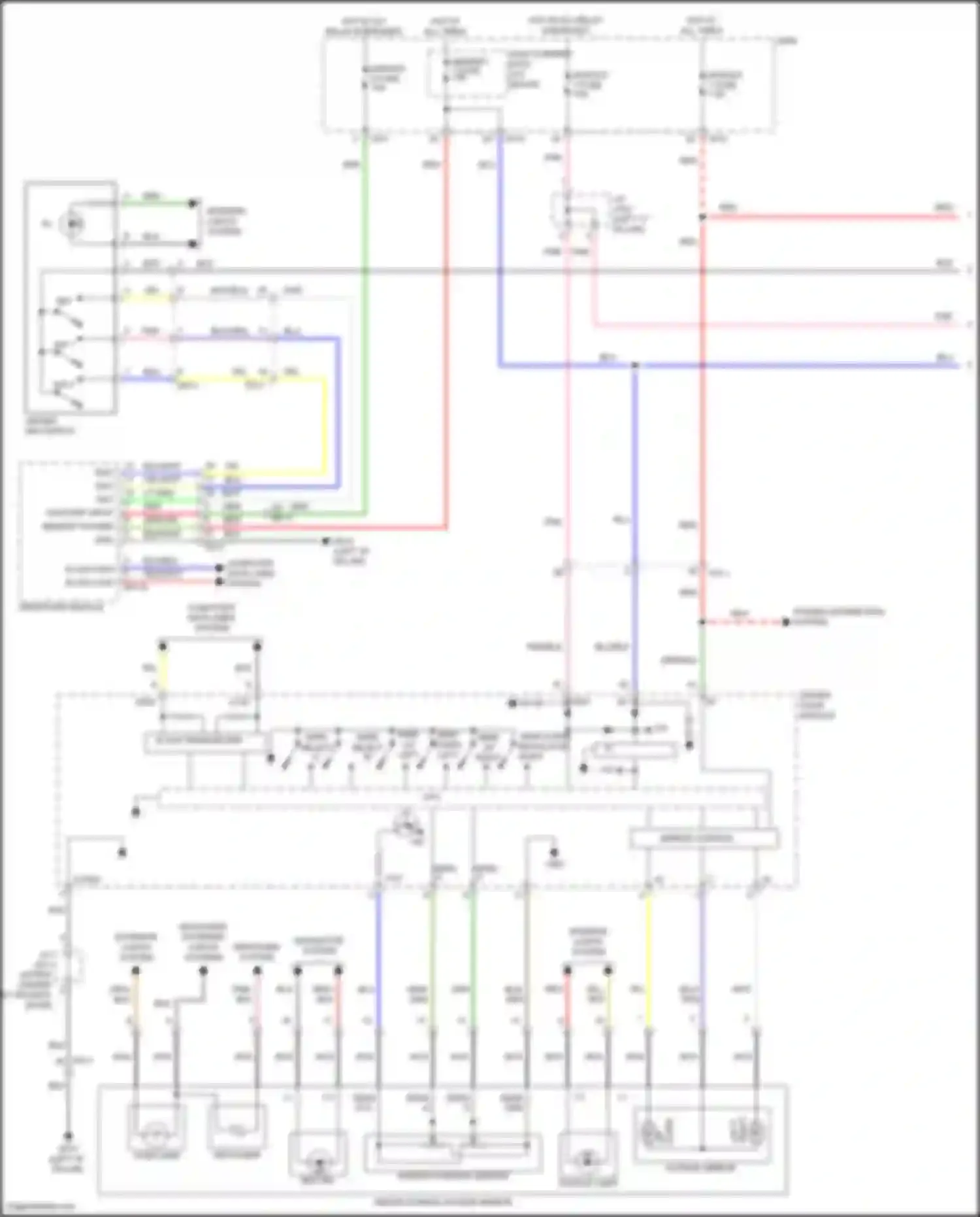 Wiring diagram computer data lines system for Hyundai Sonata VII facelift (2017-2019) (118 of 232)