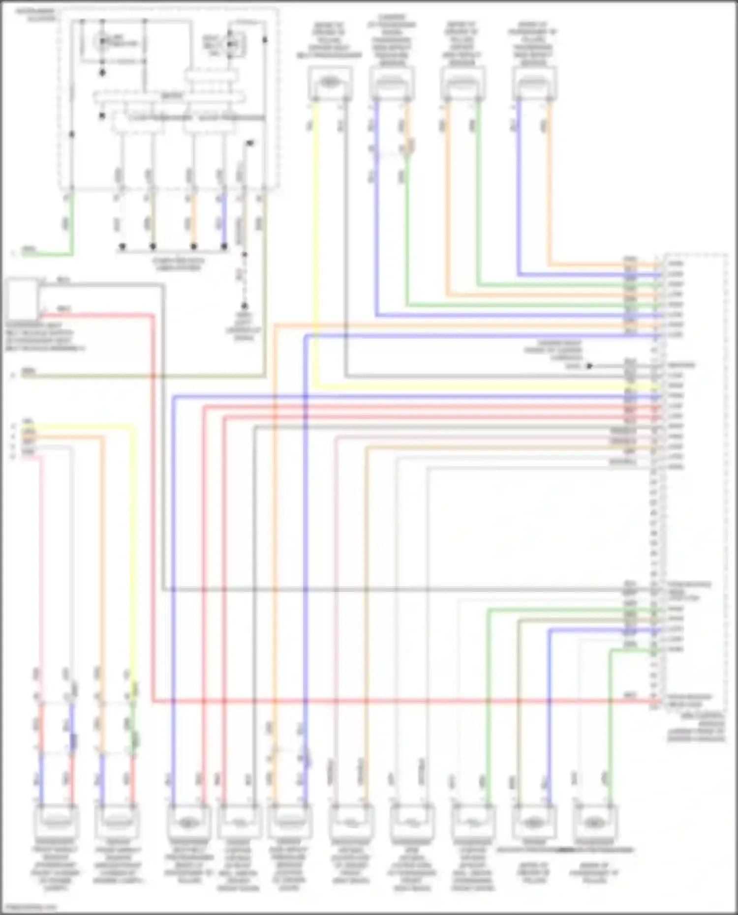 Wiring diagram computer data lines system for Hyundai Sonata VII facelift (2017-2019) (79 of 232)