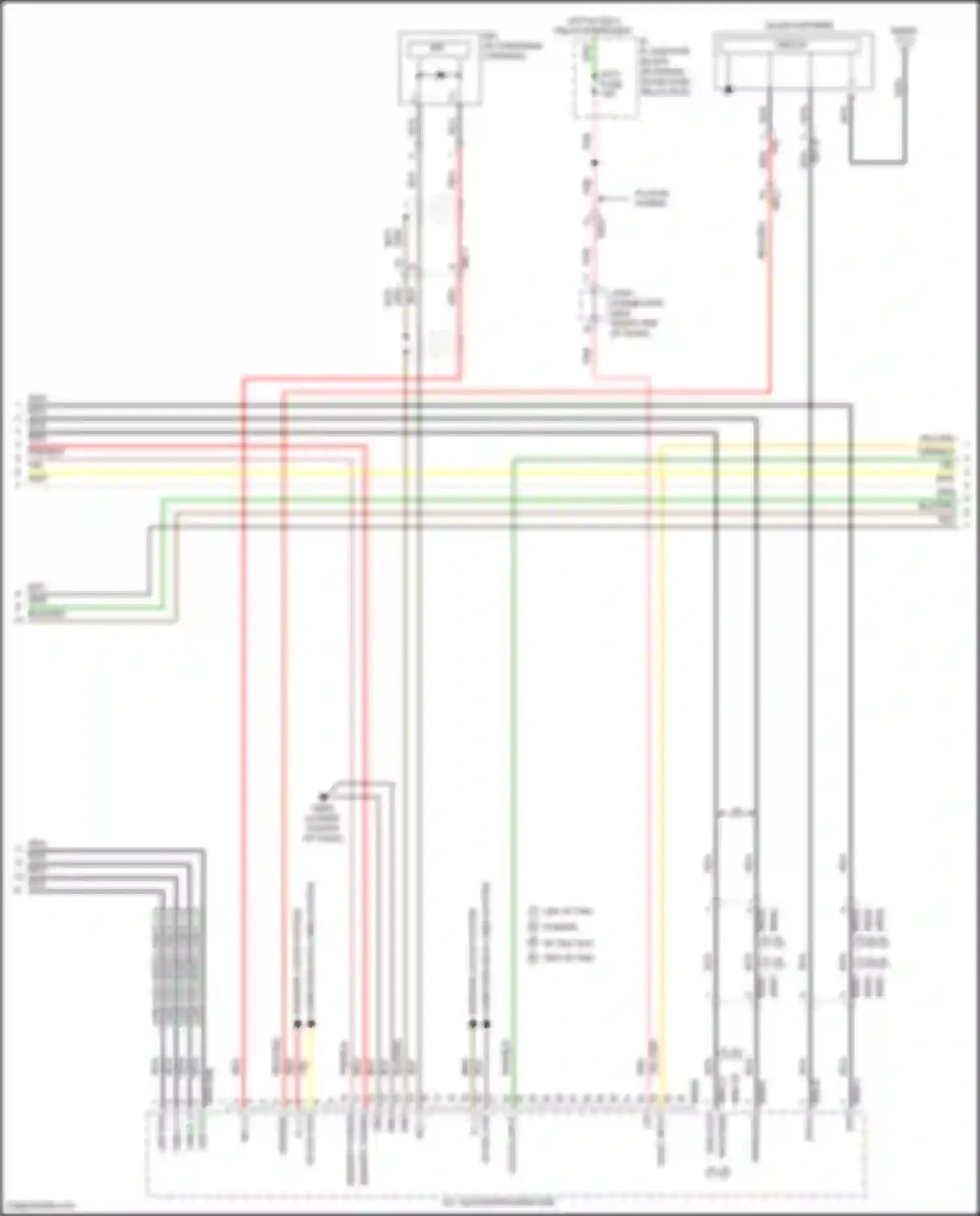 Wiring diagram computer data lines system for Hyundai Sonata VII facelift (2017-2019) (1 of 232)
