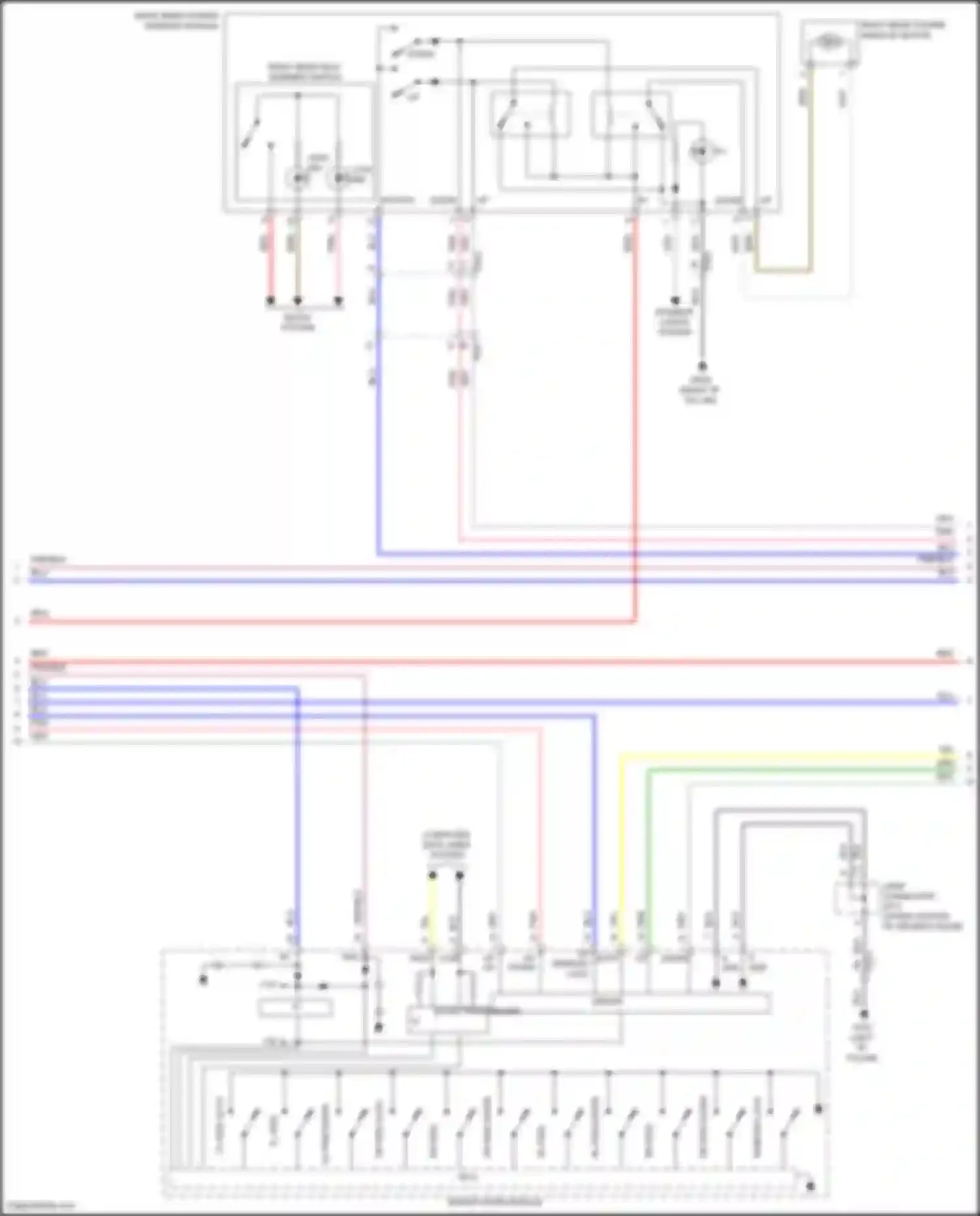 Wiring diagram computer data lines system for Hyundai Sonata VII facelift (2017-2019) (32 of 232)