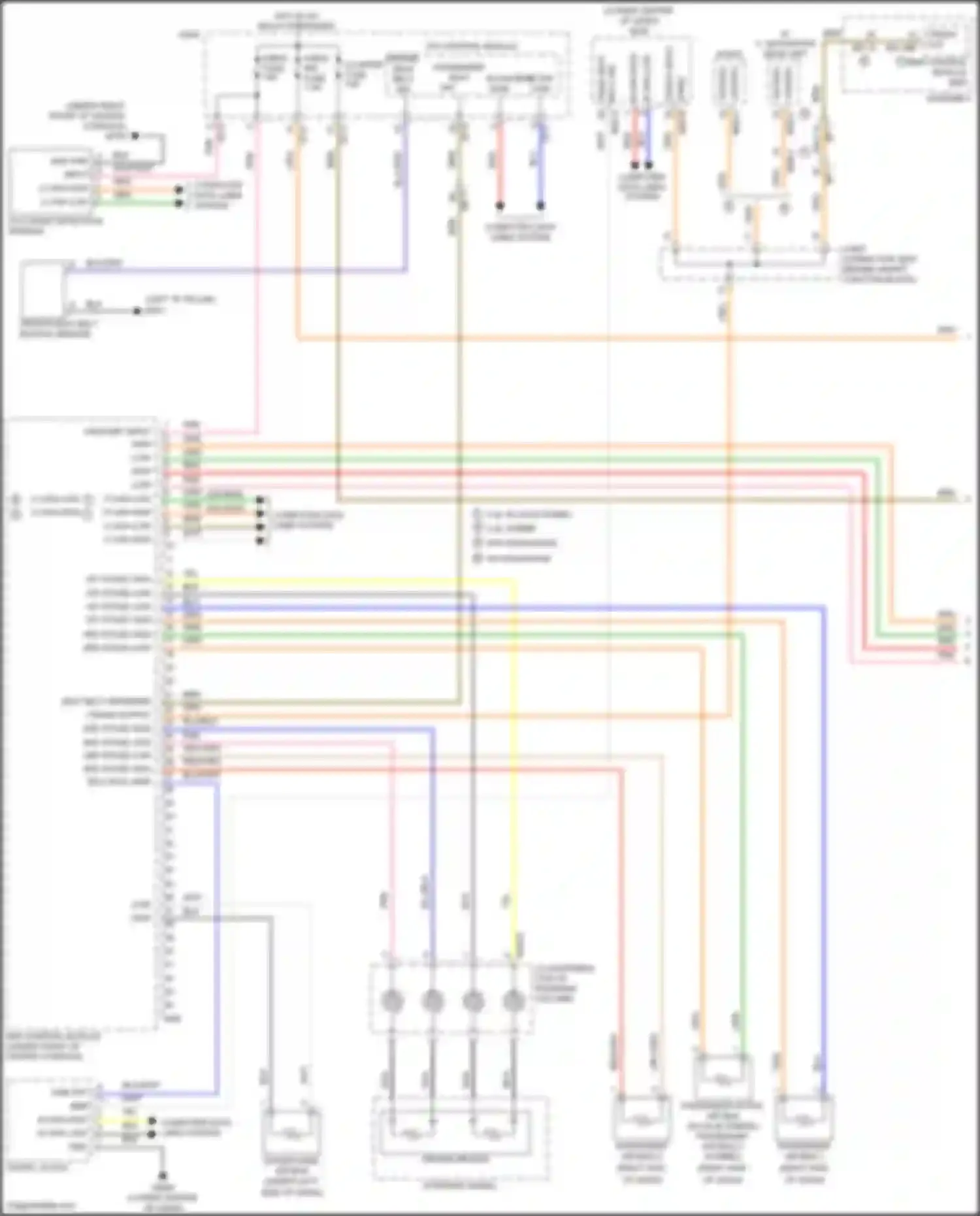 Wiring diagram computer data lines system for Hyundai Sonata VII facelift (2017-2019) (80 of 232)