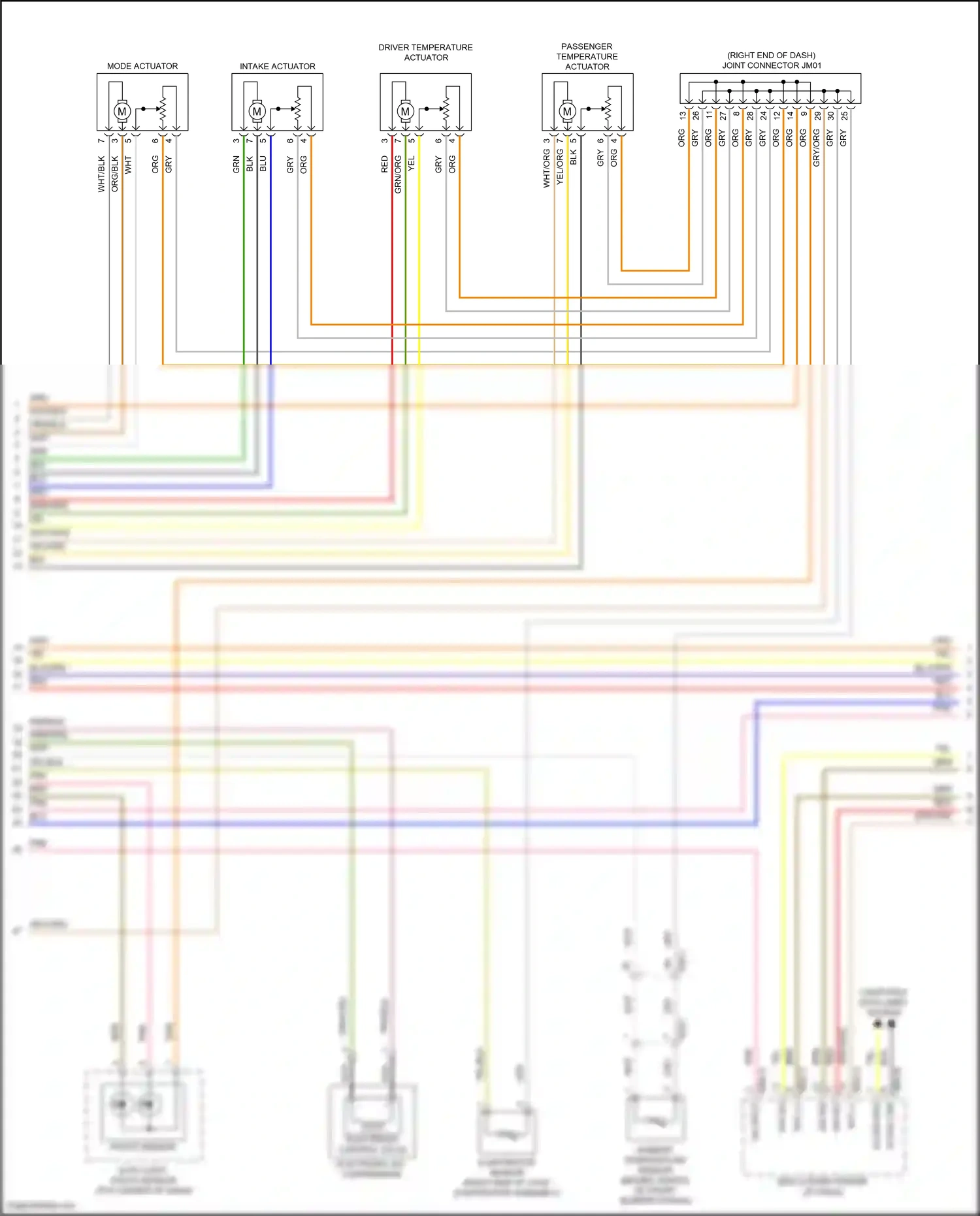 Wiring diagram electronic control valve electronic a/c compressor for Hyundai Sonata VII facelift (2017-2019) (5 of 6)