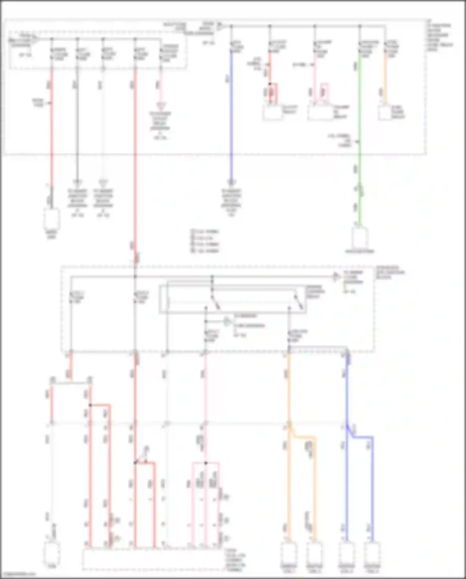 Wiring diagram engine control relay for Hyundai Sonata VII facelift (2017-2019) (9 of 20)