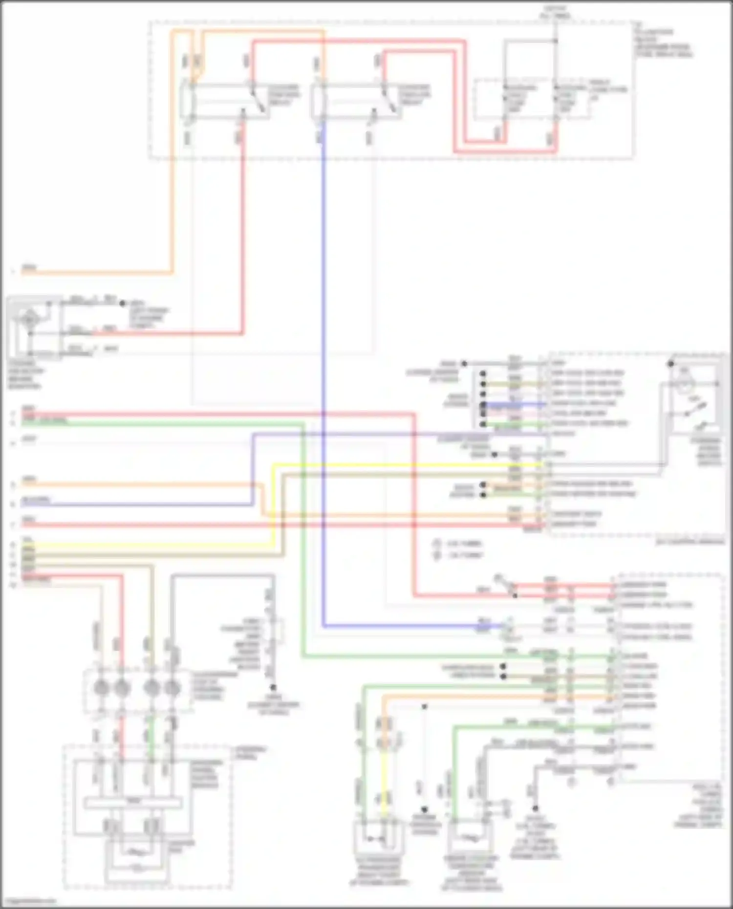 Wiring diagram engine controls system for Hyundai Sonata VII facelift (2017-2019) (13 of 21)