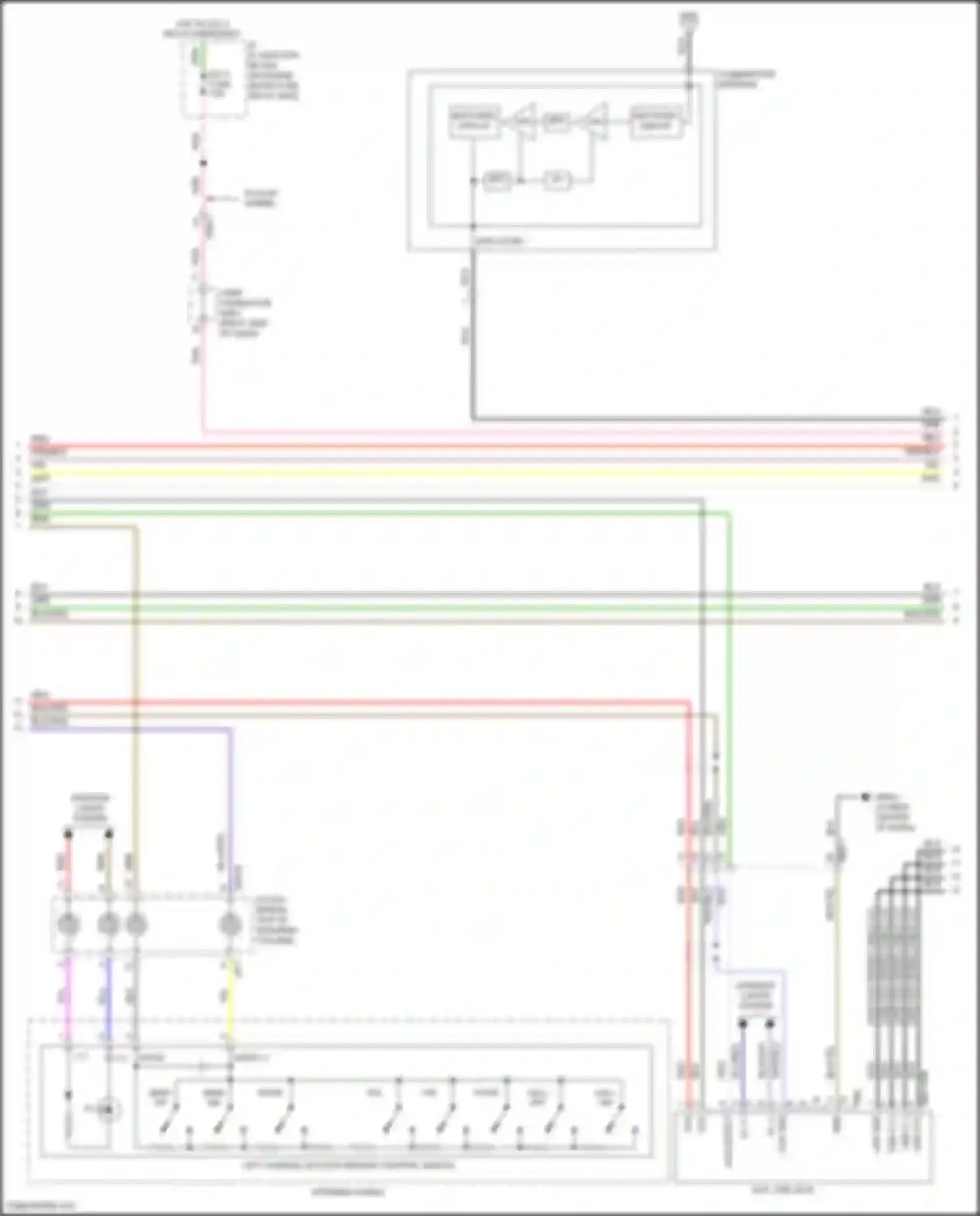 Wiring diagram e/r junction block for Hyundai Sonata VII facelift (2017-2019) (9 of 137)
