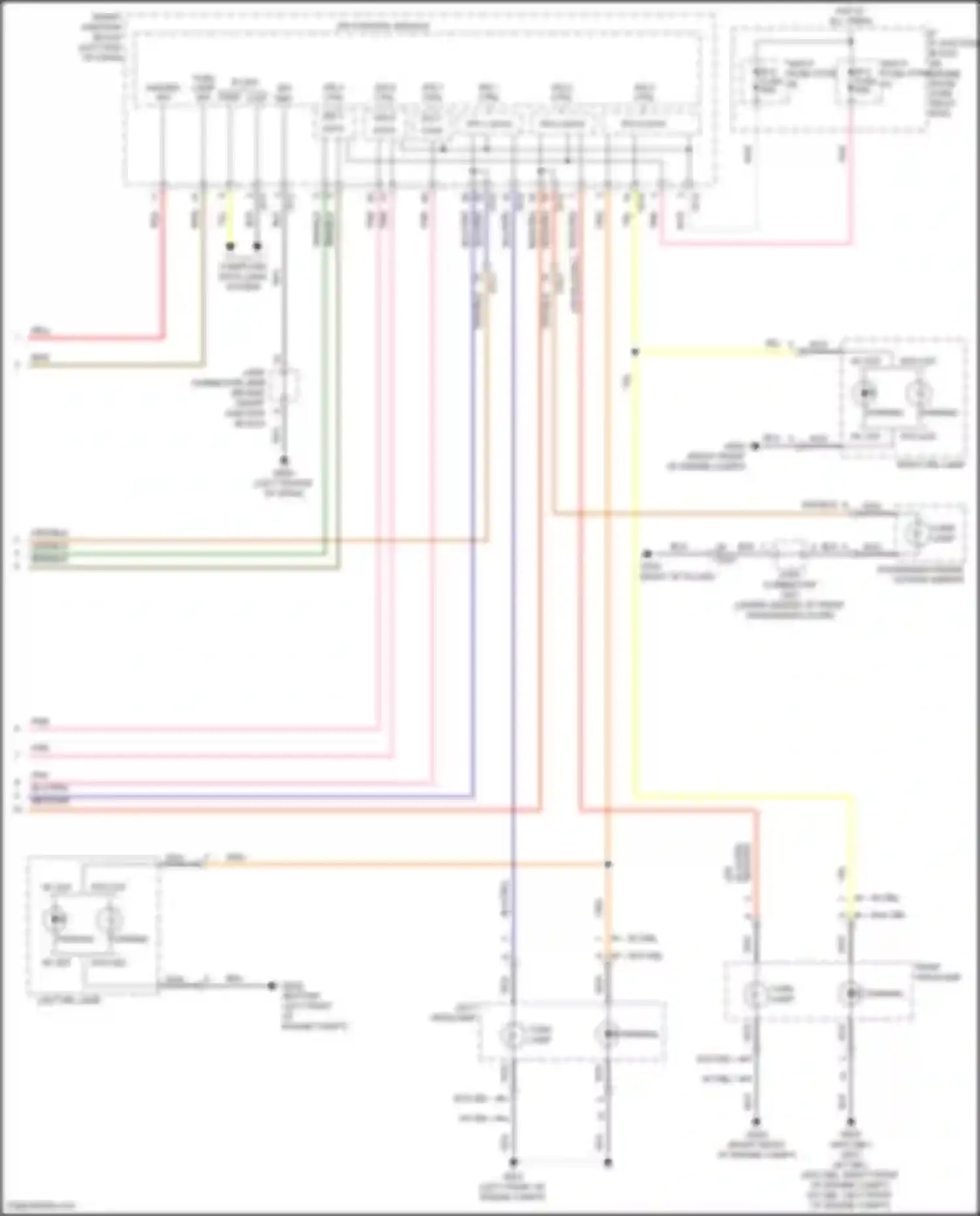 Wiring diagram e/r junction block for Hyundai Sonata VII facelift (2017-2019) (72 of 137)