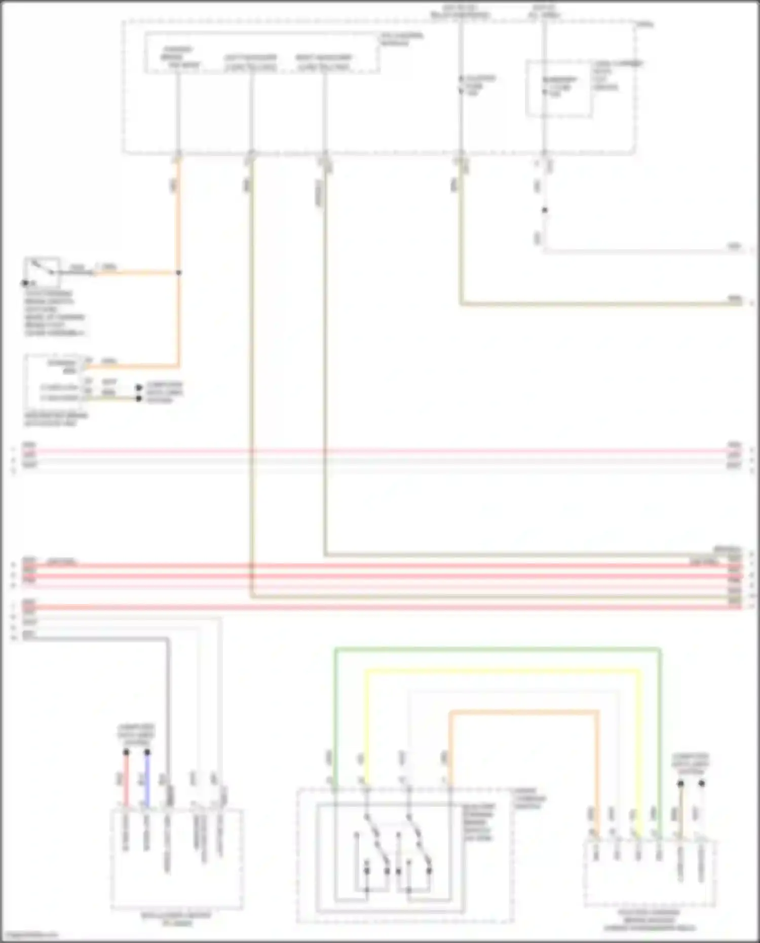Wiring diagram high sw input for Hyundai Sonata VII facelift (2017-2019) (3 of 3)