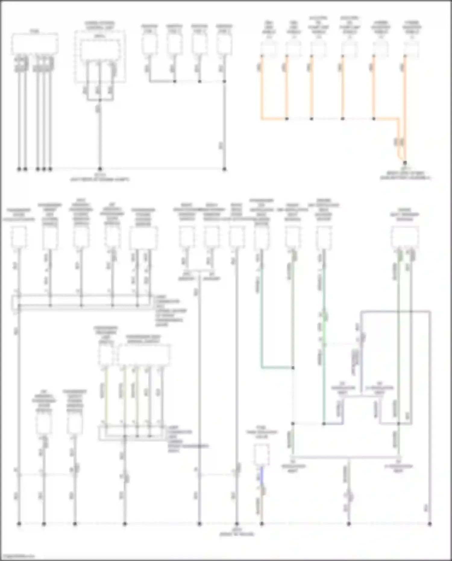 Wiring diagram hybrid power control unit for Hyundai Sonata VII facelift (2017-2019) (3 of 13)
