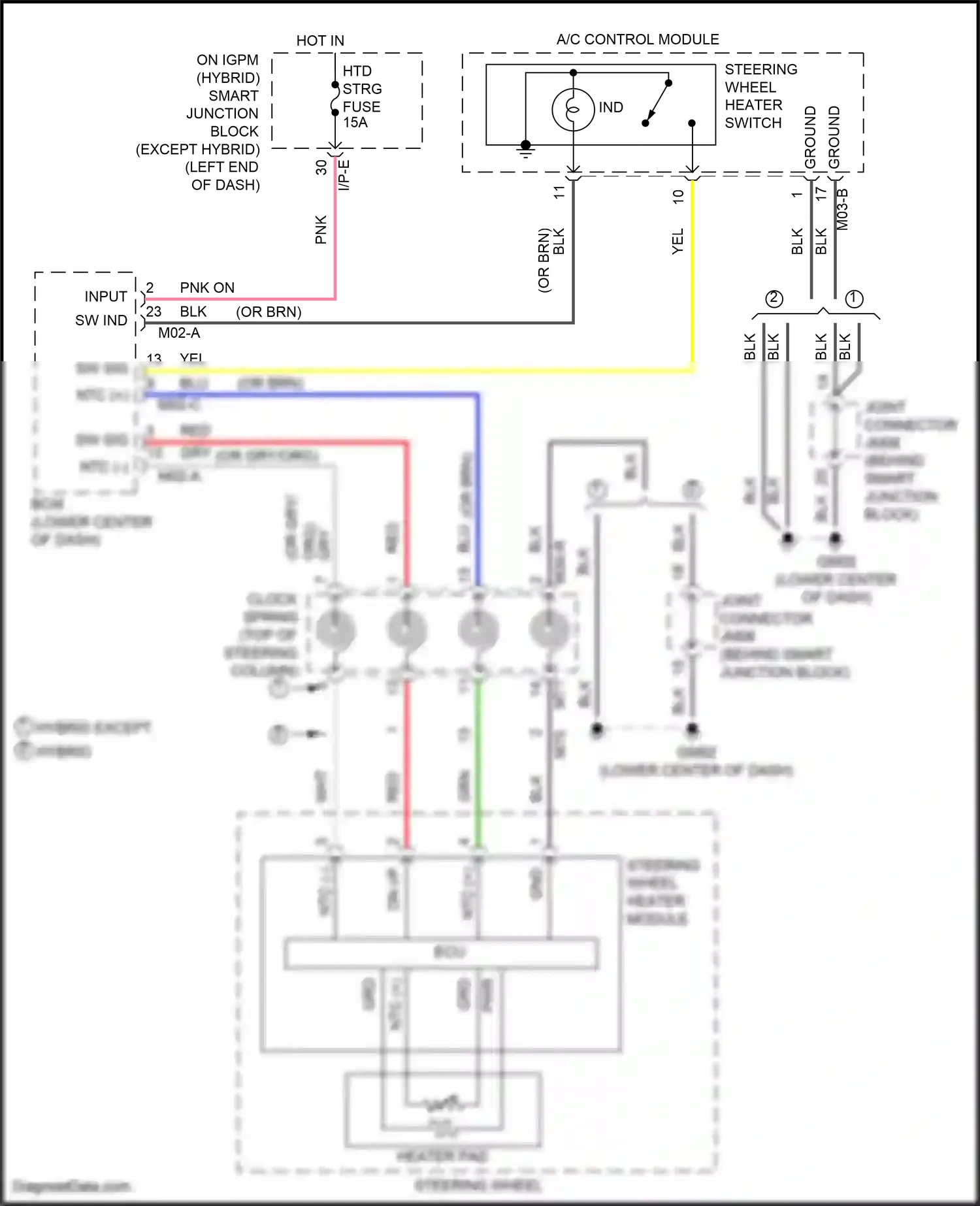 Wiring diagram i/p-e for Hyundai Sonata VII facelift (2017-2019) (83 of 121)
