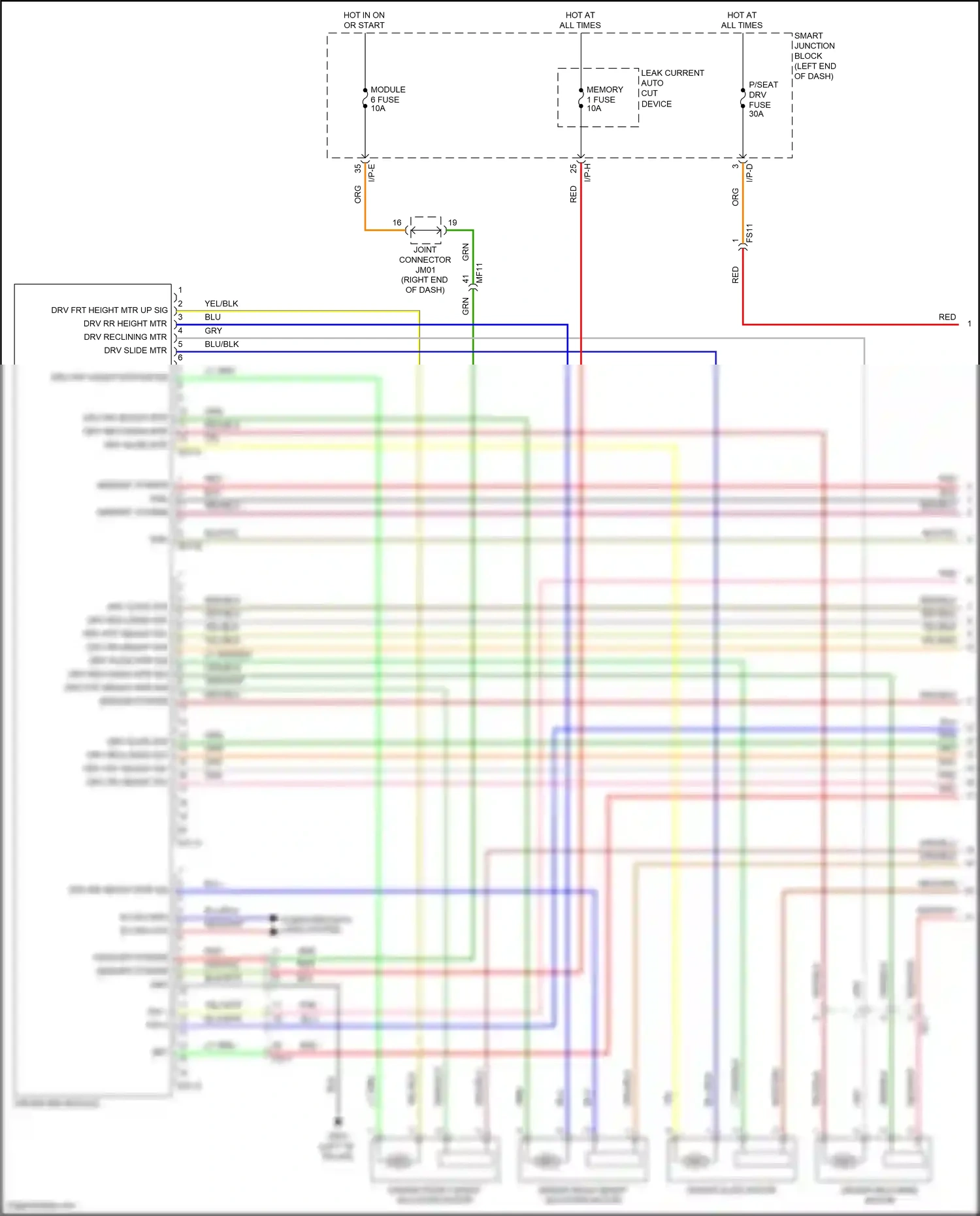 Wiring diagram i/p-e for Hyundai Sonata VII facelift (2017-2019) (63 of 121)