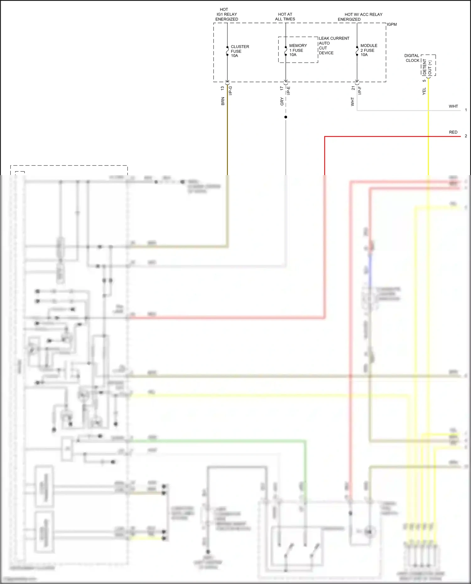 Wiring diagram i/p-e for Hyundai Sonata VII facelift (2017-2019) (65 of 121)