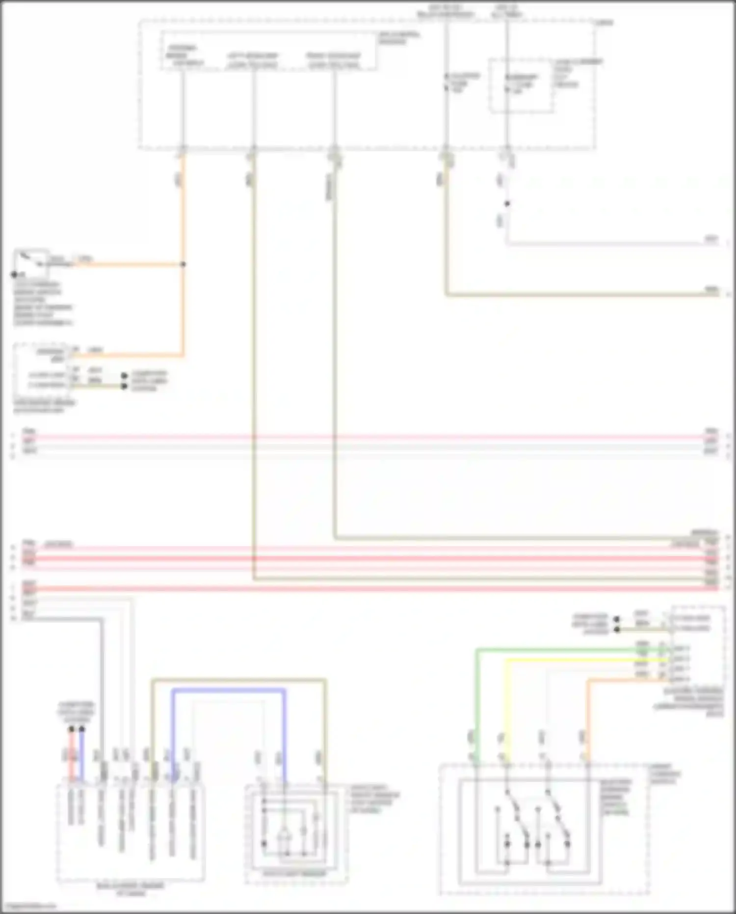 Wiring diagram light sw sig for Hyundai Sonata VII facelift (2017-2019) (4 of 12)