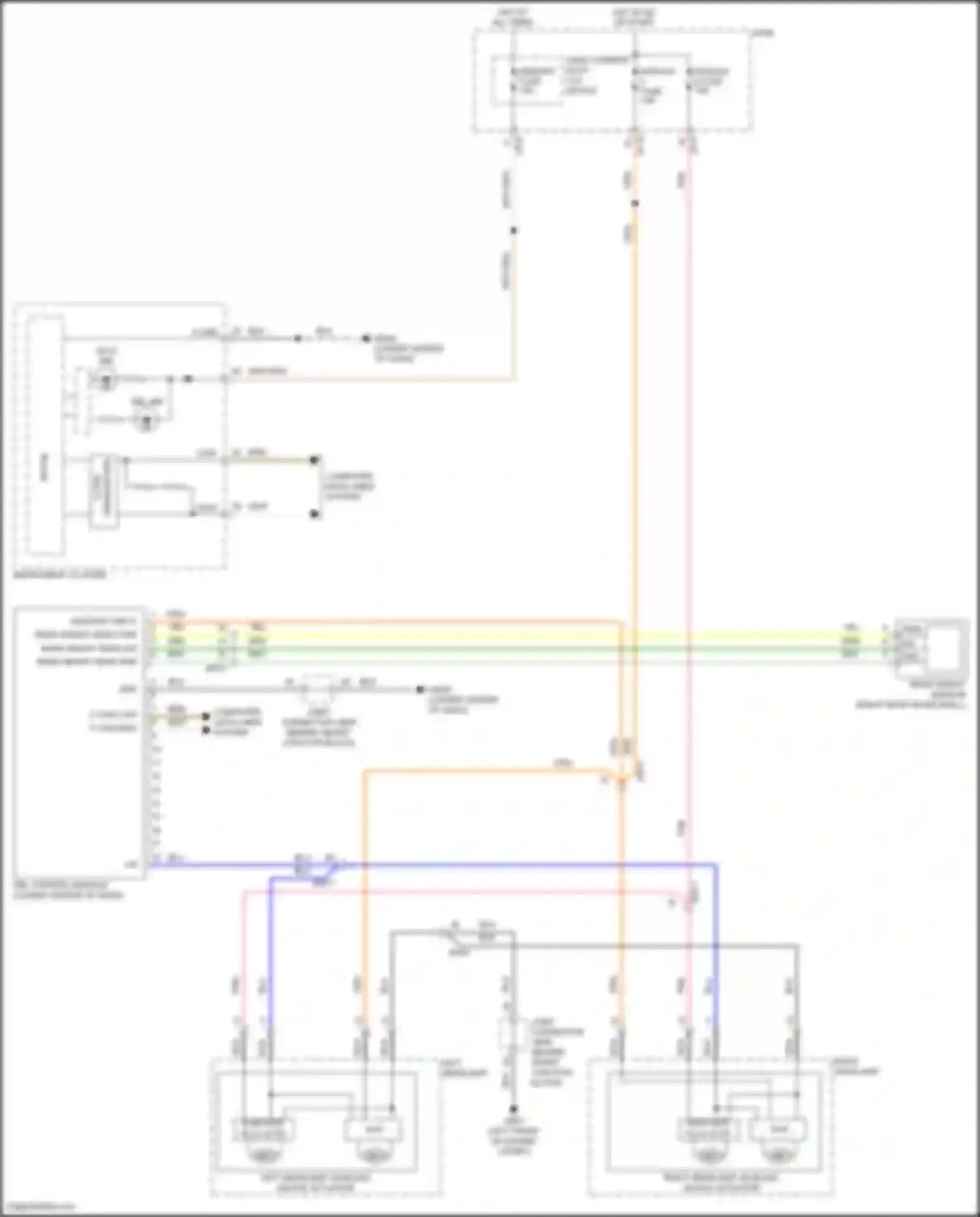 Wiring diagram memory fuse for Hyundai Sonata VII facelift (2017-2019) (1 of 1)