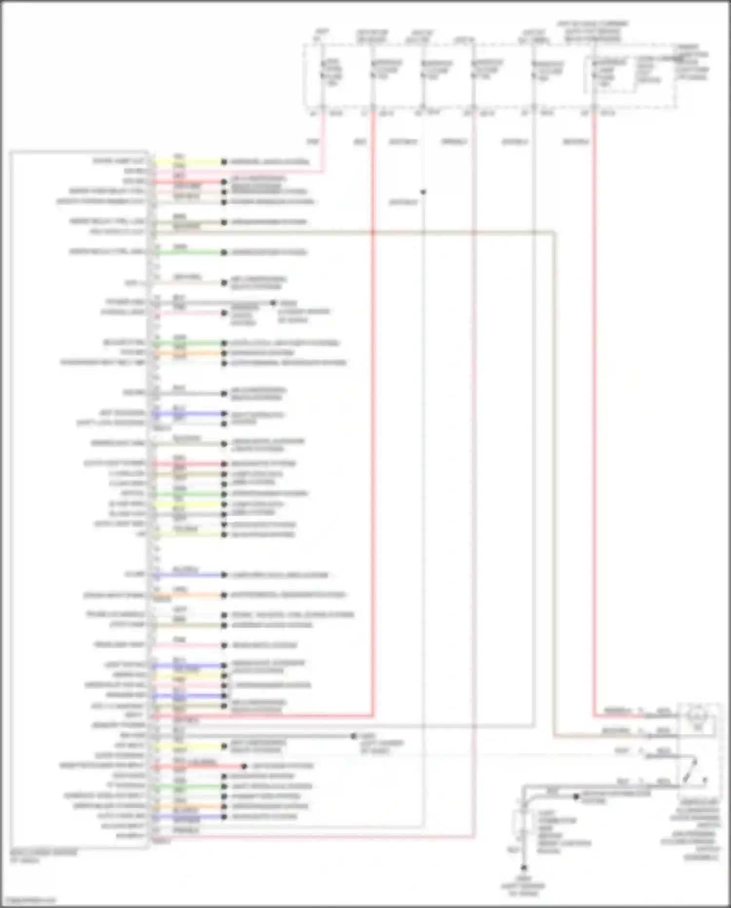 Wiring diagram memory power for Hyundai Sonata VII facelift (2017-2019) (21 of 62)