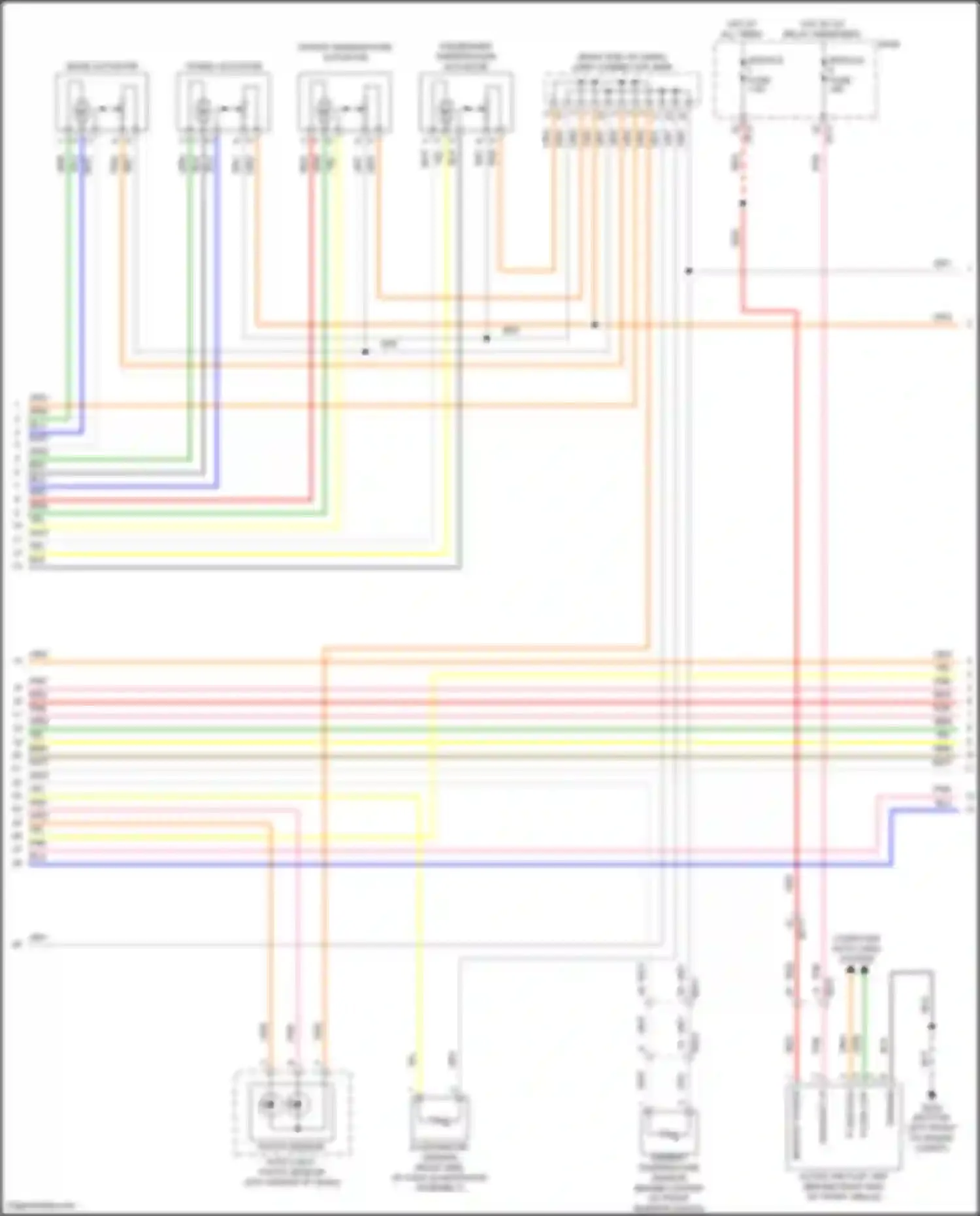 Wiring diagram memory power for Hyundai Sonata VII facelift (2017-2019) (51 of 62)