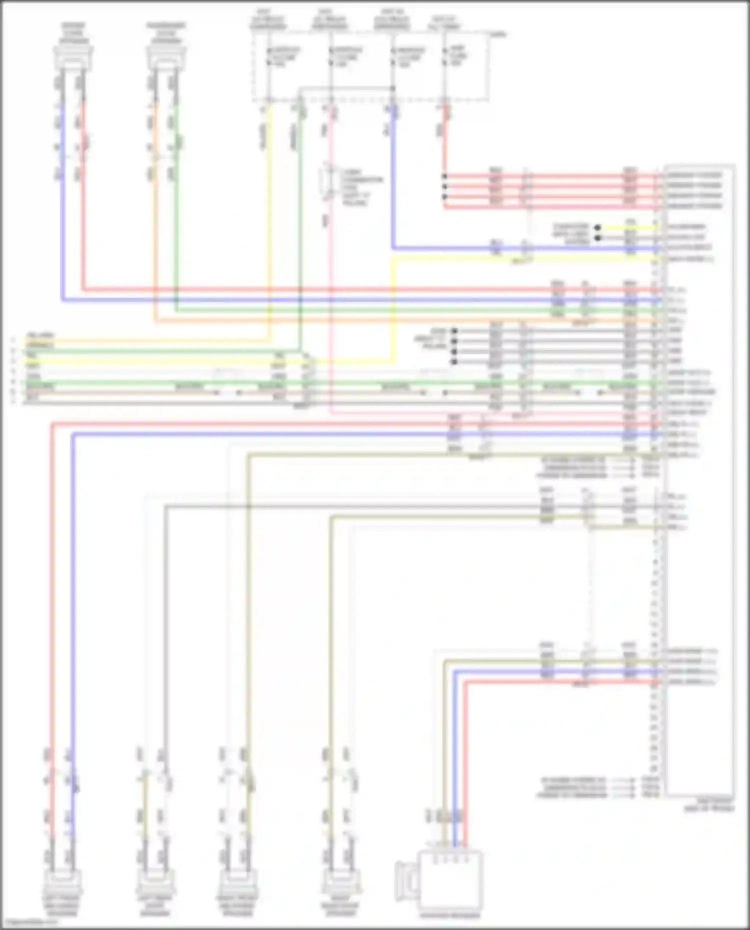 Wiring diagram module 2 fuse for Hyundai Sonata VII facelift (2017-2019) (10 of 27)