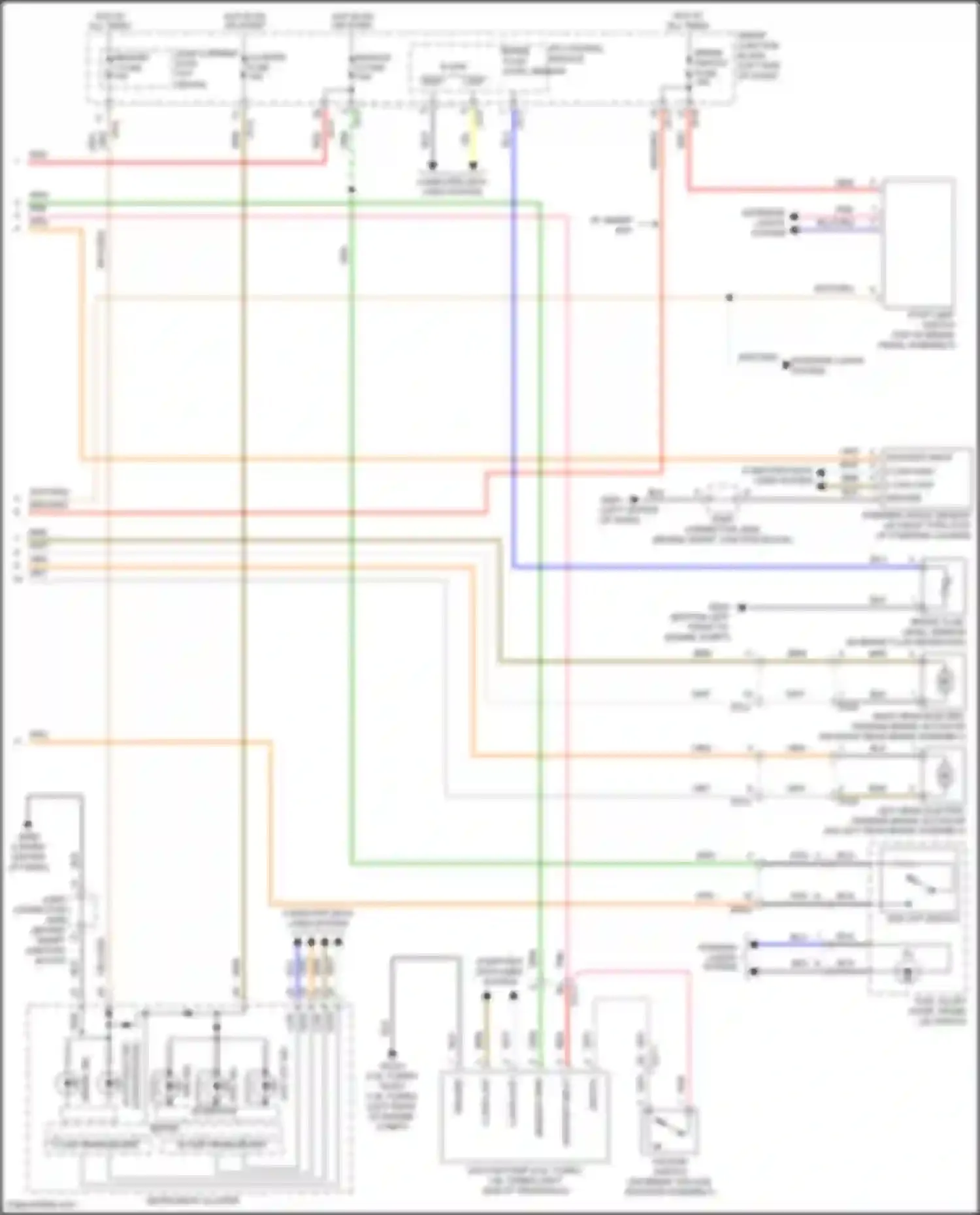 Wiring diagram module 5 fuse for Hyundai Sonata VII facelift (2017-2019) (2 of 25)