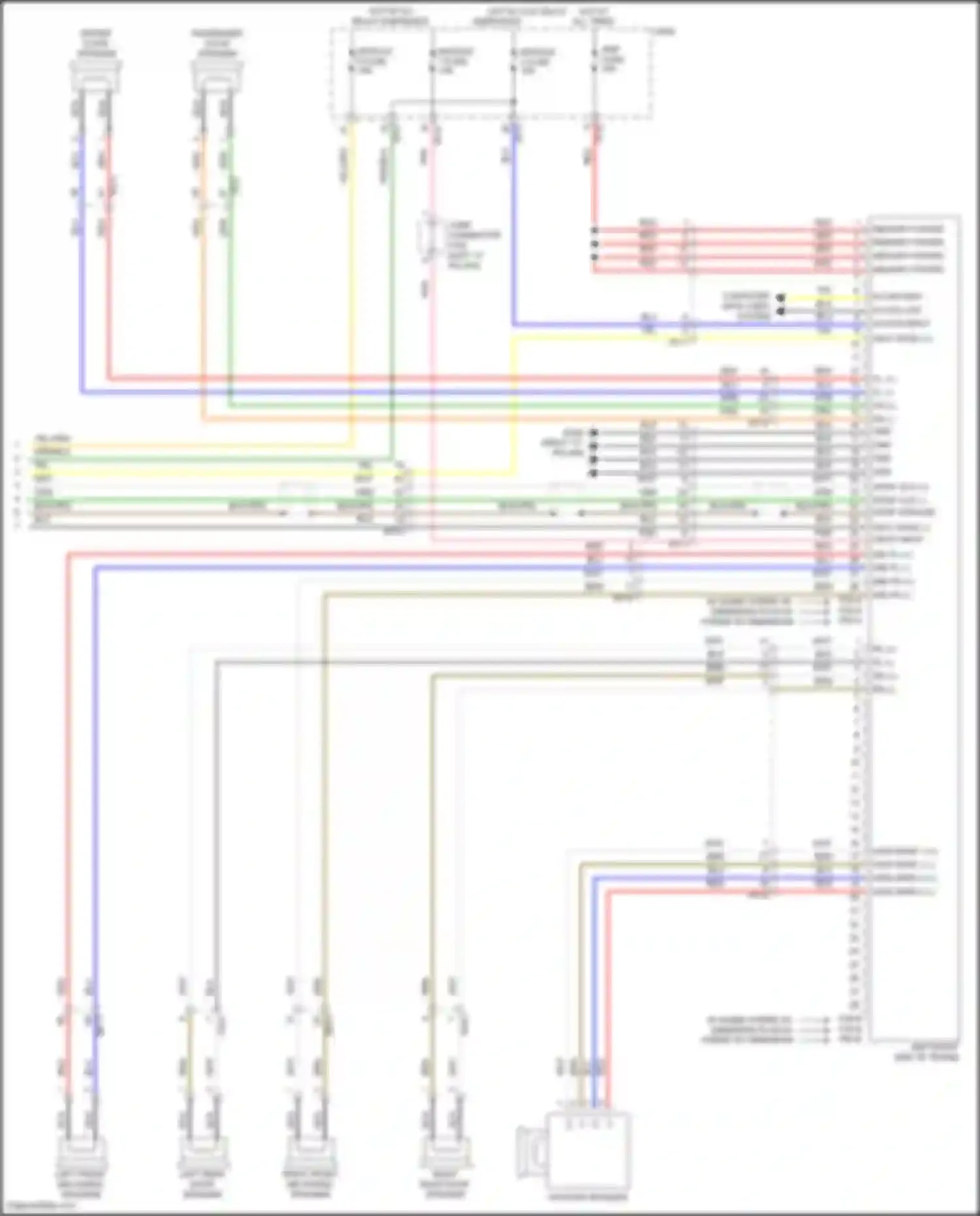 Wiring diagram module 7 fuse for Hyundai Sonata VII facelift (2017-2019) (4 of 20)