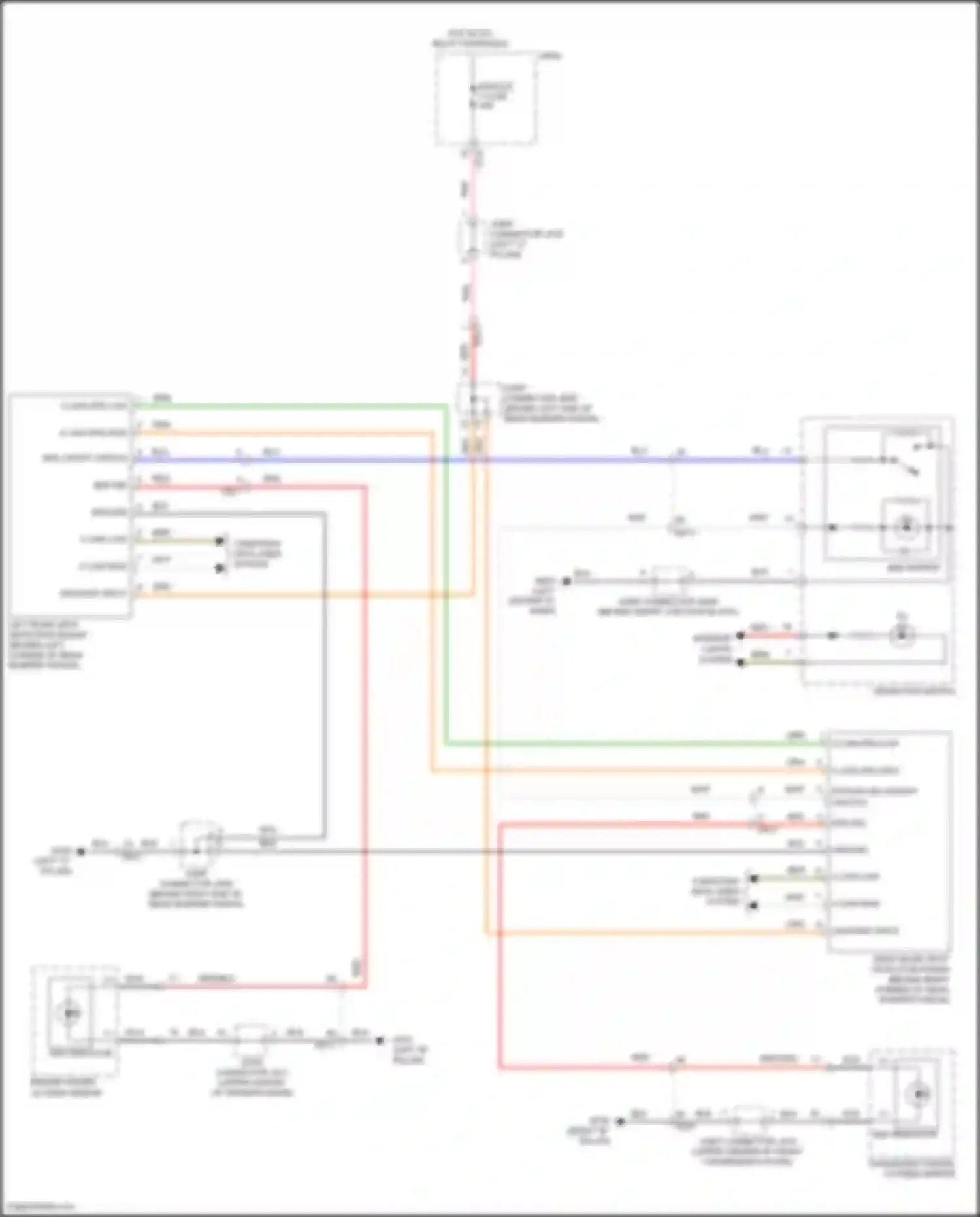 Wiring diagram module 7 fuse for Hyundai Sonata VII facelift (2017-2019) (1 of 20)