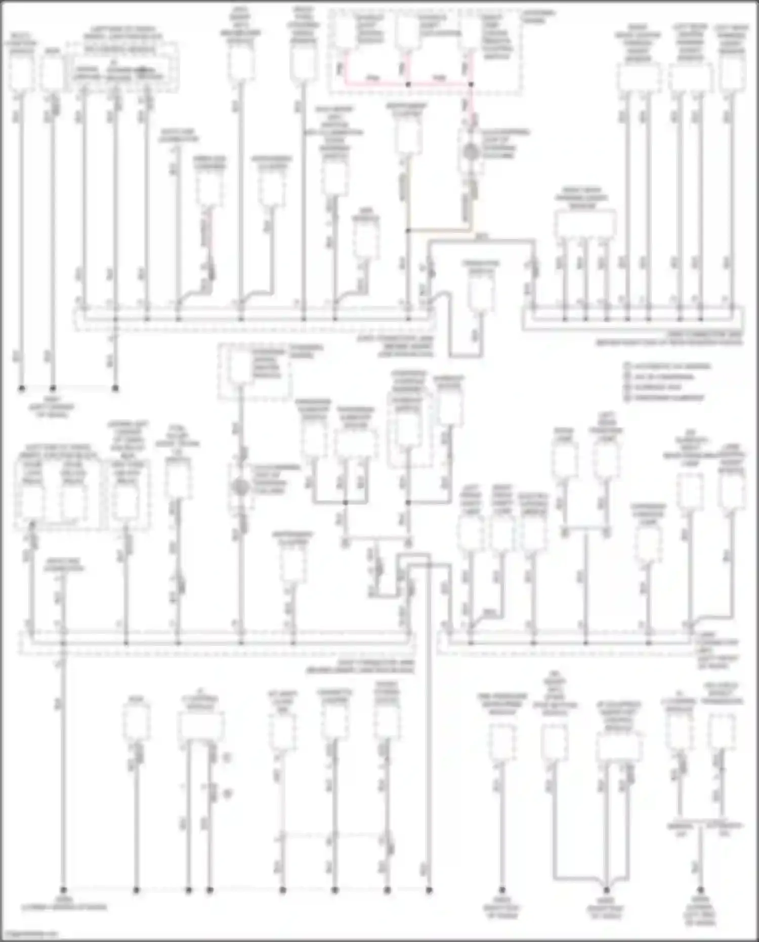 Wiring diagram multi- function switch for Hyundai Sonata VII facelift (2017-2019) (12 of 21)
