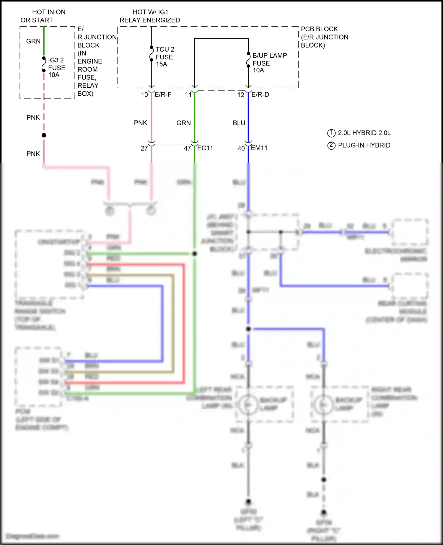 Wiring diagram nca for Hyundai Sonata VII facelift (2017-2019) (161 of 250)