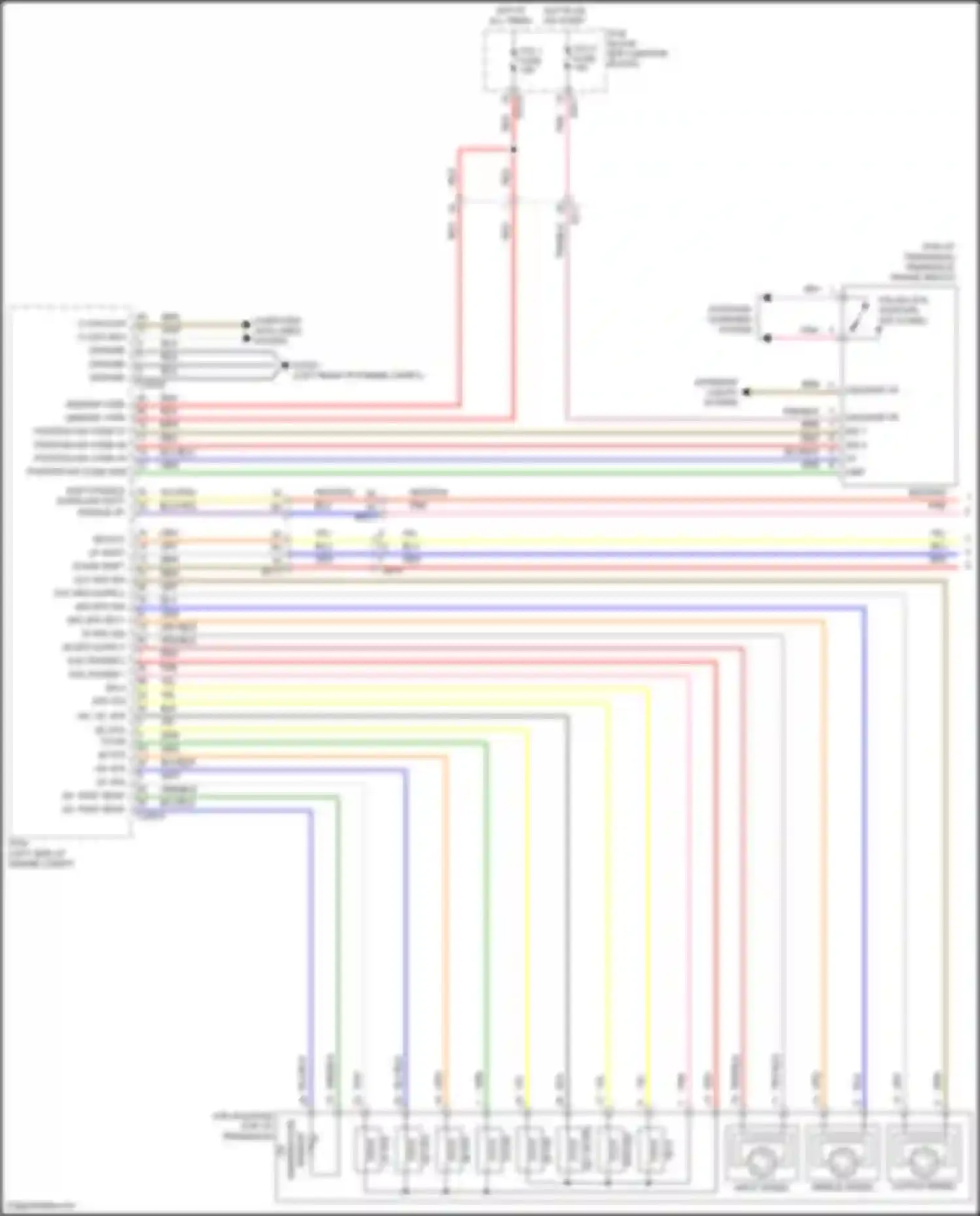 Wiring diagram od, lr-vfs for Hyundai Sonata VII facelift (2017-2019) (1 of 3)