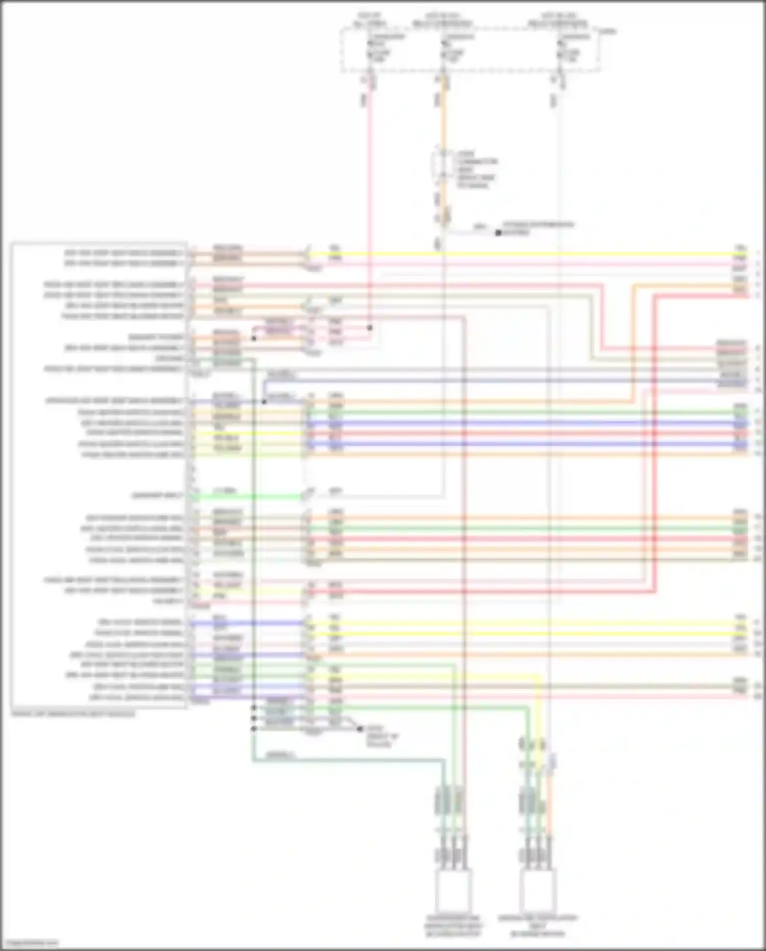 Wiring diagram on/start input for Hyundai Sonata VII facelift (2017-2019) (29 of 50)