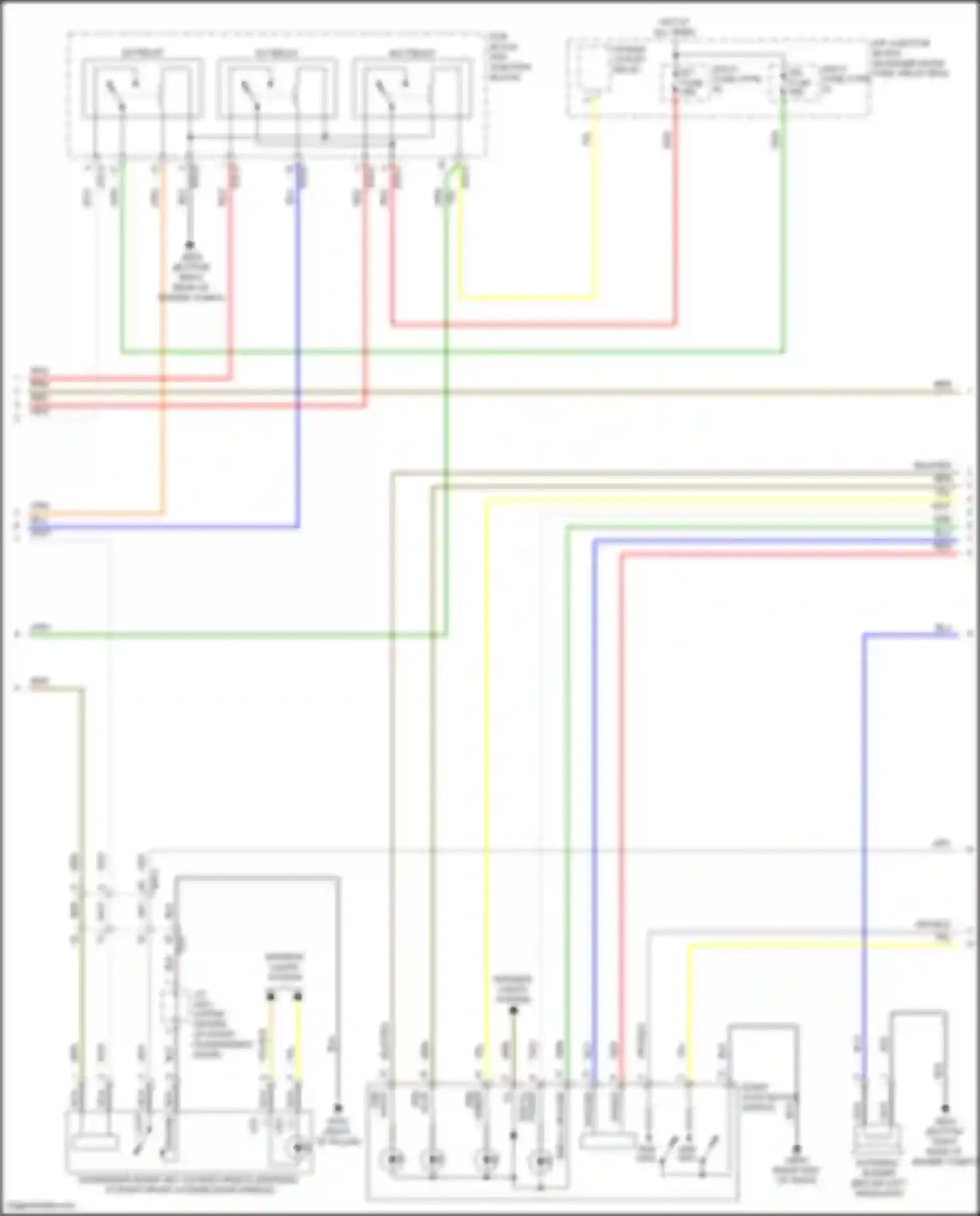 Wiring diagram pcb block for Hyundai Sonata VII facelift (2017-2019) (18 of 67)