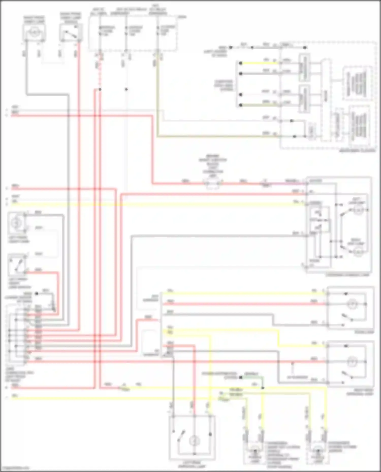 Wiring diagram power distribution system for Hyundai Sonata VII facelift (2017-2019) (12 of 20)