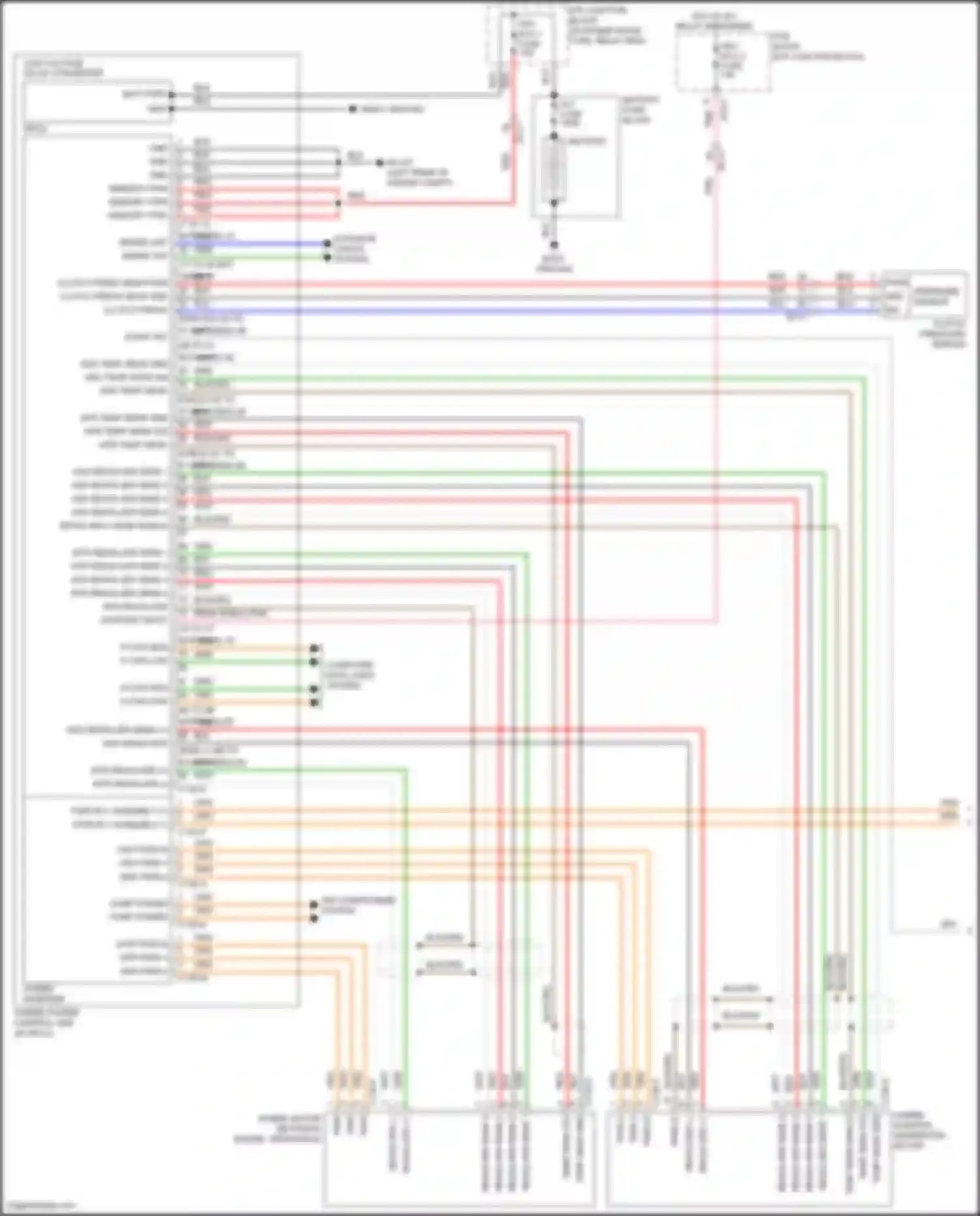 Wiring diagram resolver sens 4 for Hyundai Sonata VII facelift (2017-2019) (1 of 2)