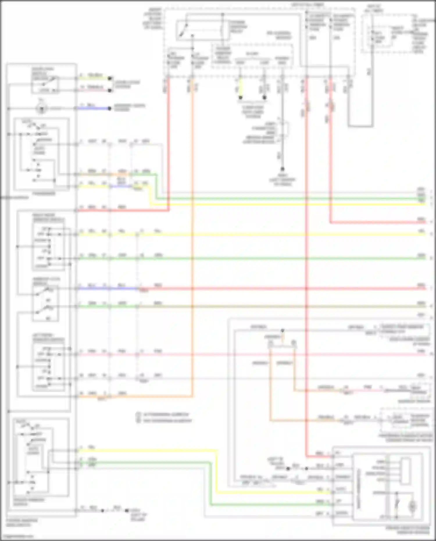 Wiring diagram smart junction block for Hyundai Sonata VII facelift (2017-2019) (19 of 112)