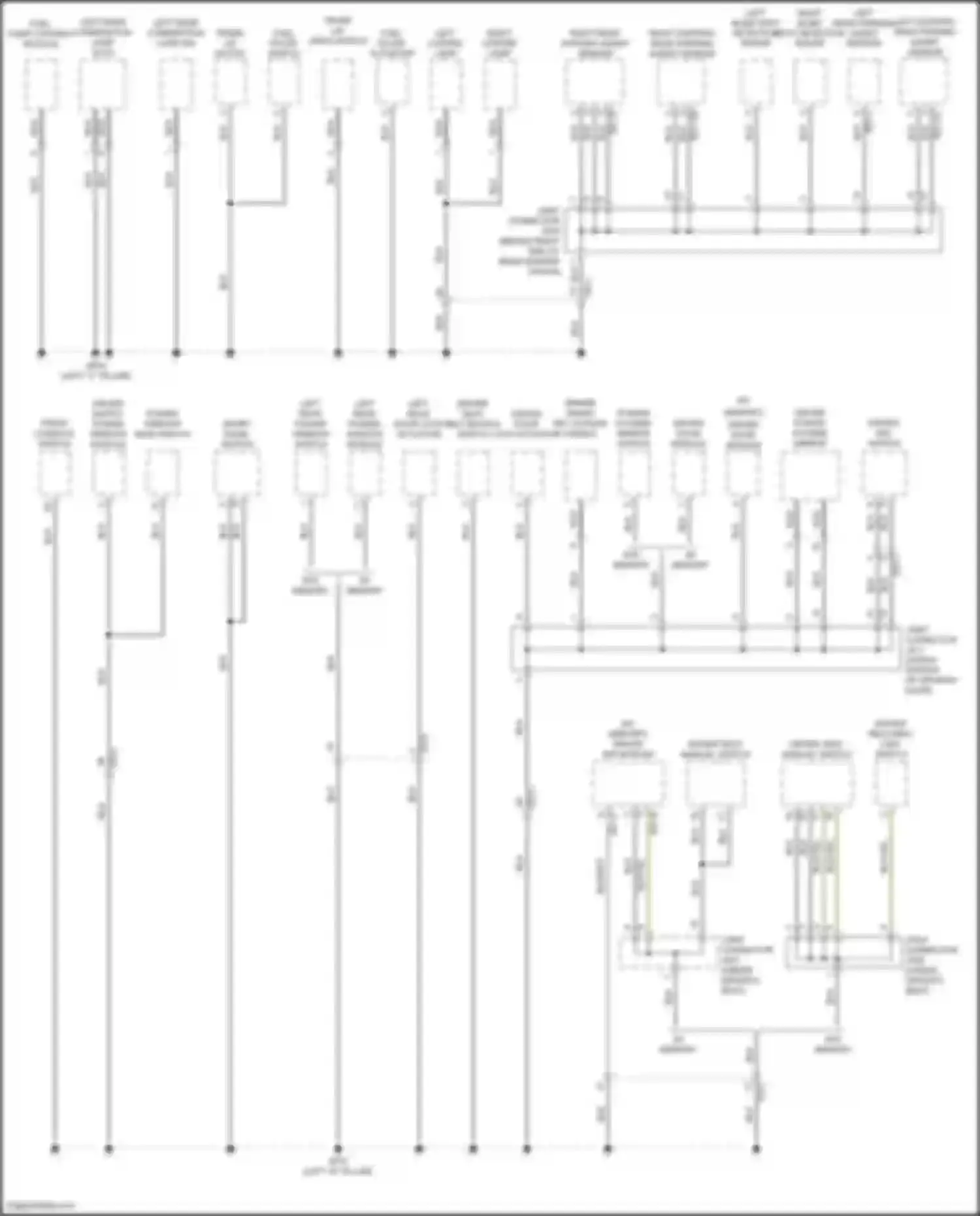 Wiring diagram trunk lid open switch for Hyundai Sonata VII facelift (2017-2019) (3 of 4)