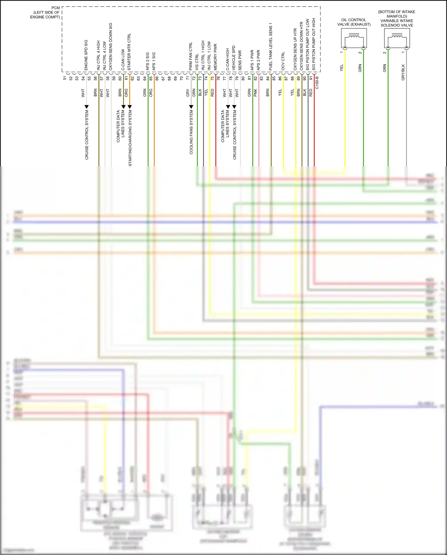 Wiring diagram vis ctrl for Hyundai Sonata VII facelift (2017-2019) (1 of 1)