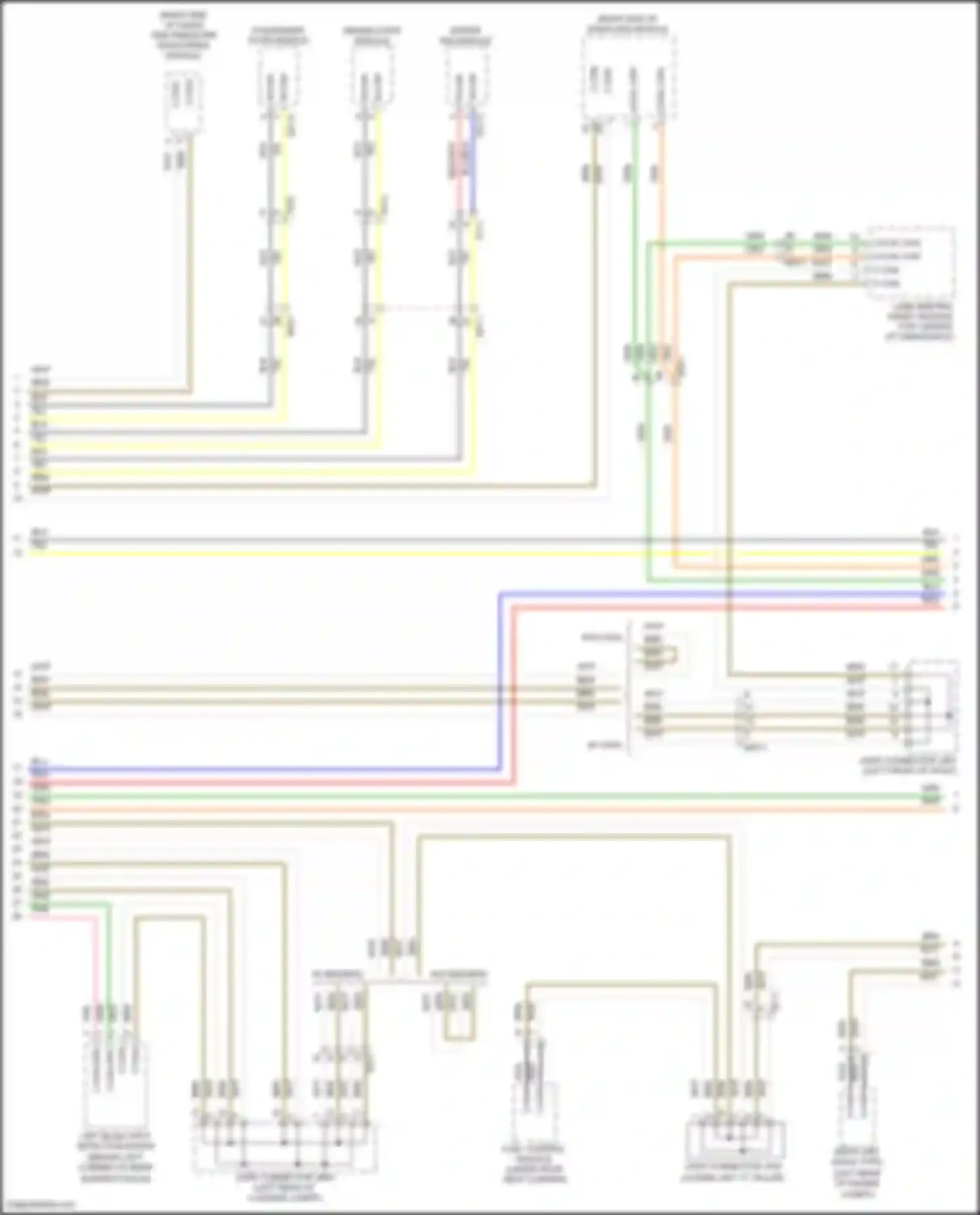 Wiring diagram w/ bsd/bwc for Hyundai Sonata VII facelift (2017-2019) (1 of 1)