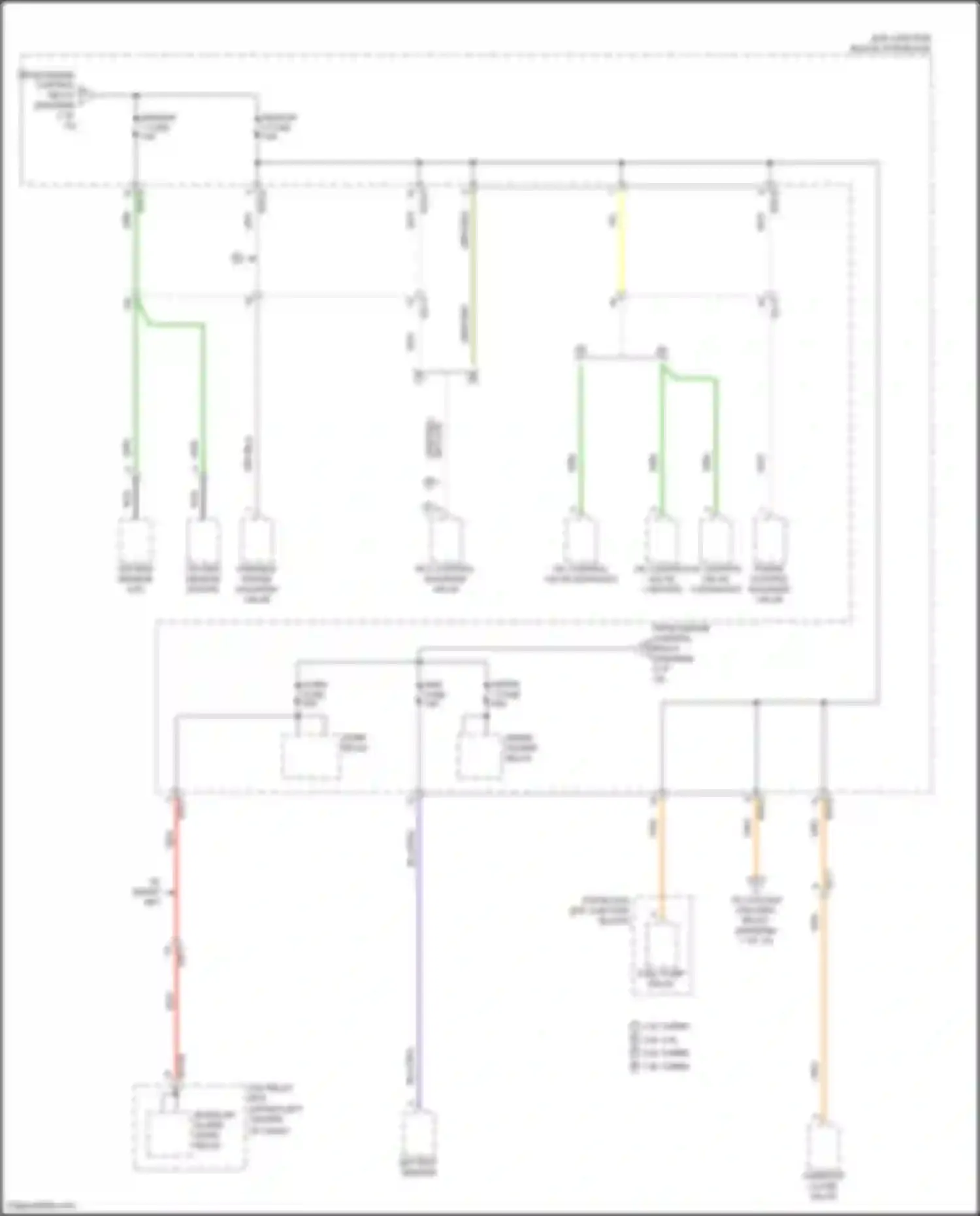 Wiring diagram w/ smart key for Hyundai Sonata VII facelift (2017-2019) (8 of 21)