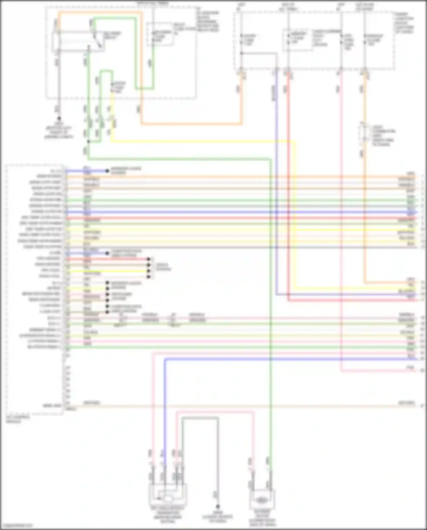 Sonata Hyundai VII (2014-2017): 2.4l, automatic a/c circuit (1 of 3)