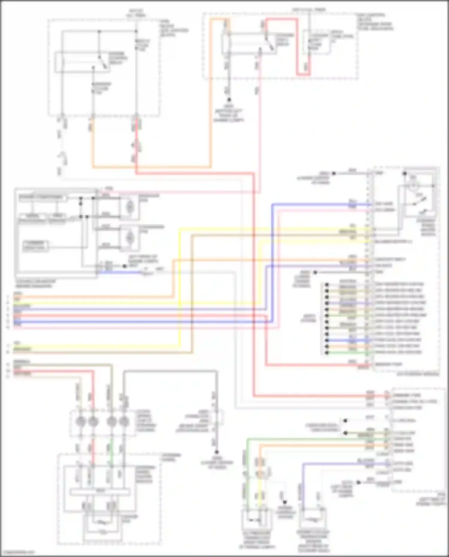 Sonata Hyundai VII (2014-2017): 2.4l, automatic a/c circuit (3 of 3)