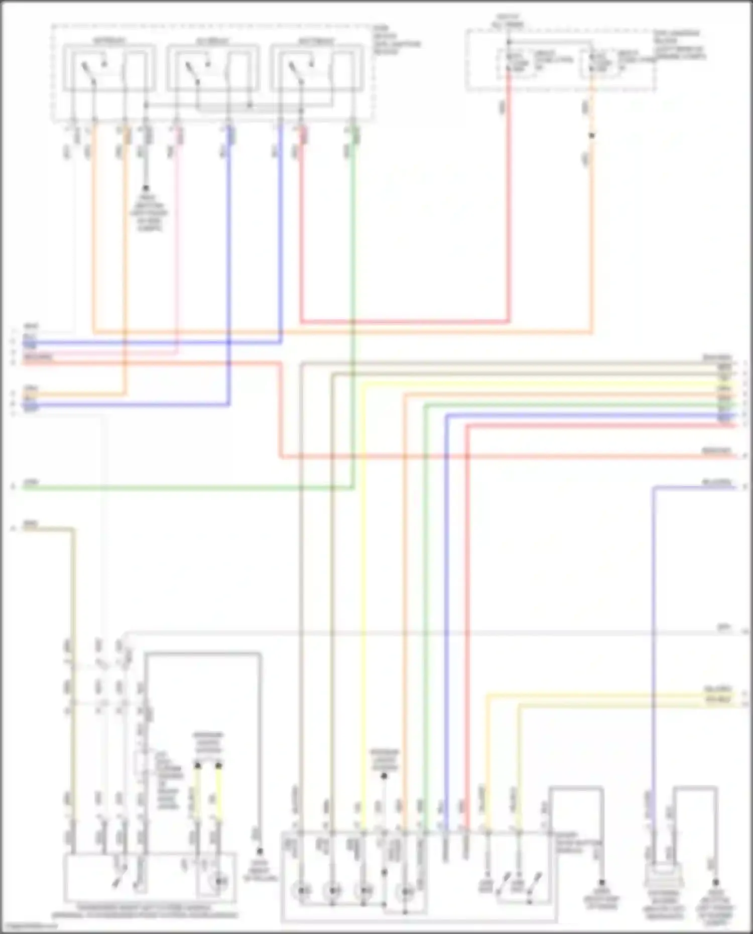 Sonata Hyundai VII (2014-2017): Immobilizer circuit, except hybrid w/ smart key system (2 of 3)