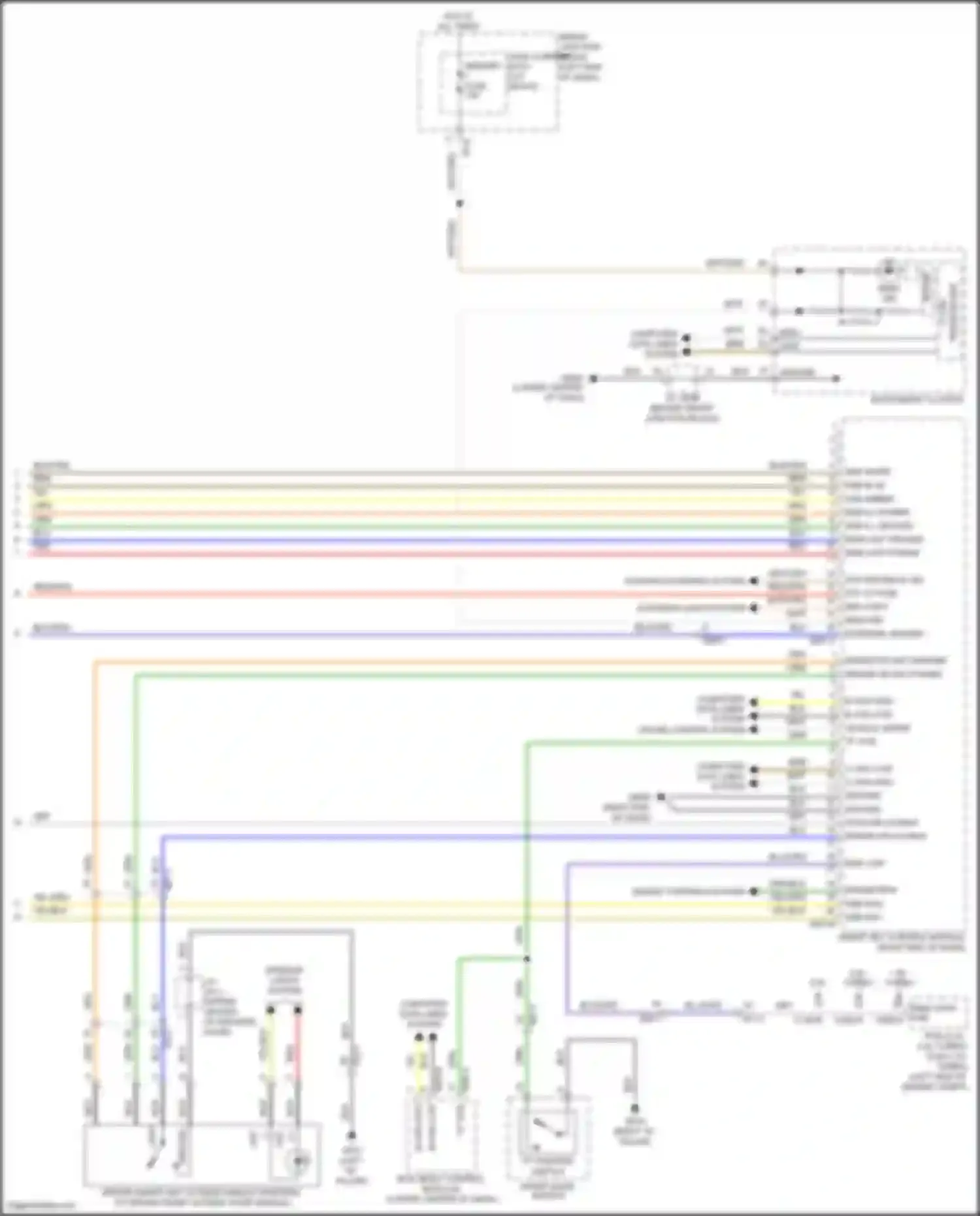 Sonata Hyundai VII (2014-2017): Immobilizer circuit, except hybrid w/ smart key system (3 of 3)