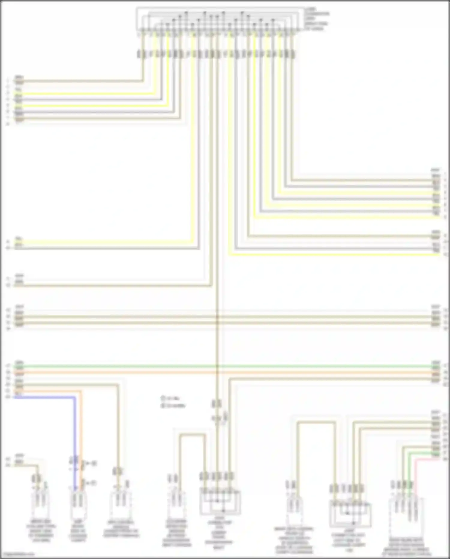 Sonata Hyundai VII (2014-2017): Computer data lines circuit, except hybrid (2 of 4)