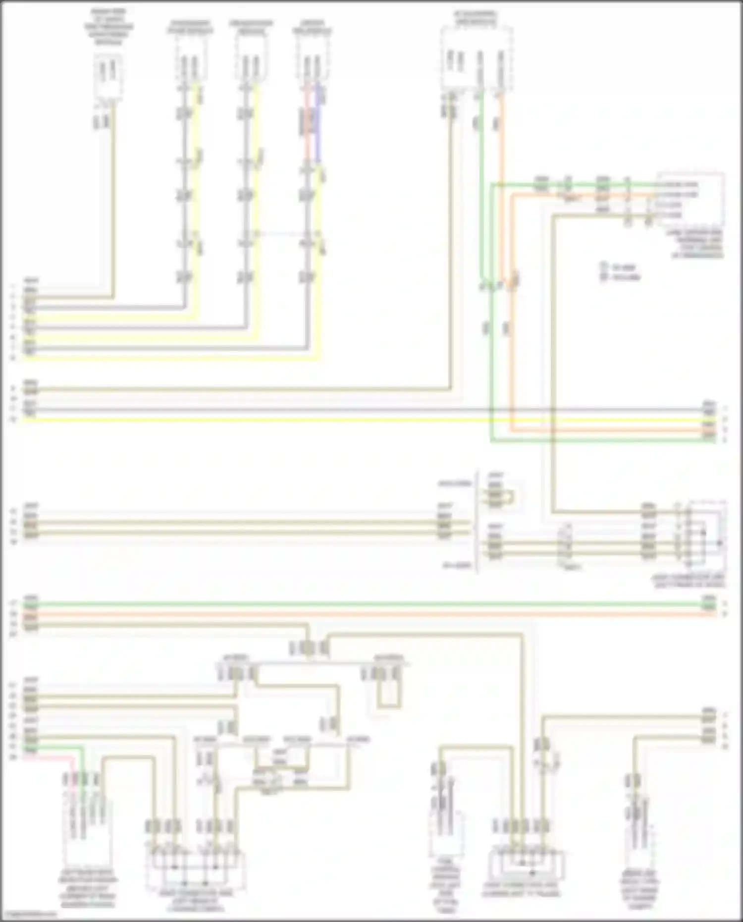 Sonata Hyundai VII (2014-2017): Computer data lines circuit, except hybrid (3 of 4)