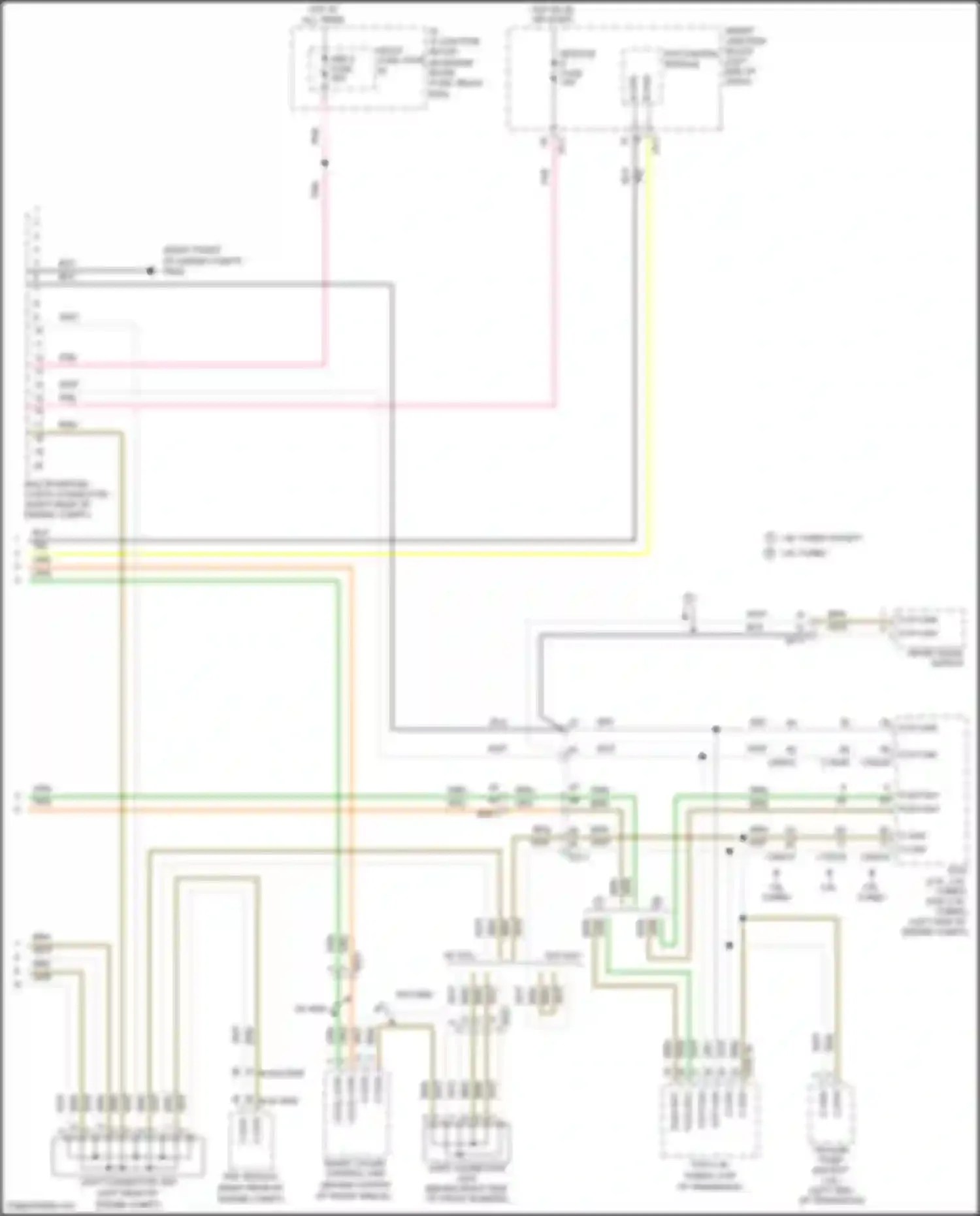 Sonata Hyundai VII (2014-2017): Computer data lines circuit, except hybrid (4 of 4)