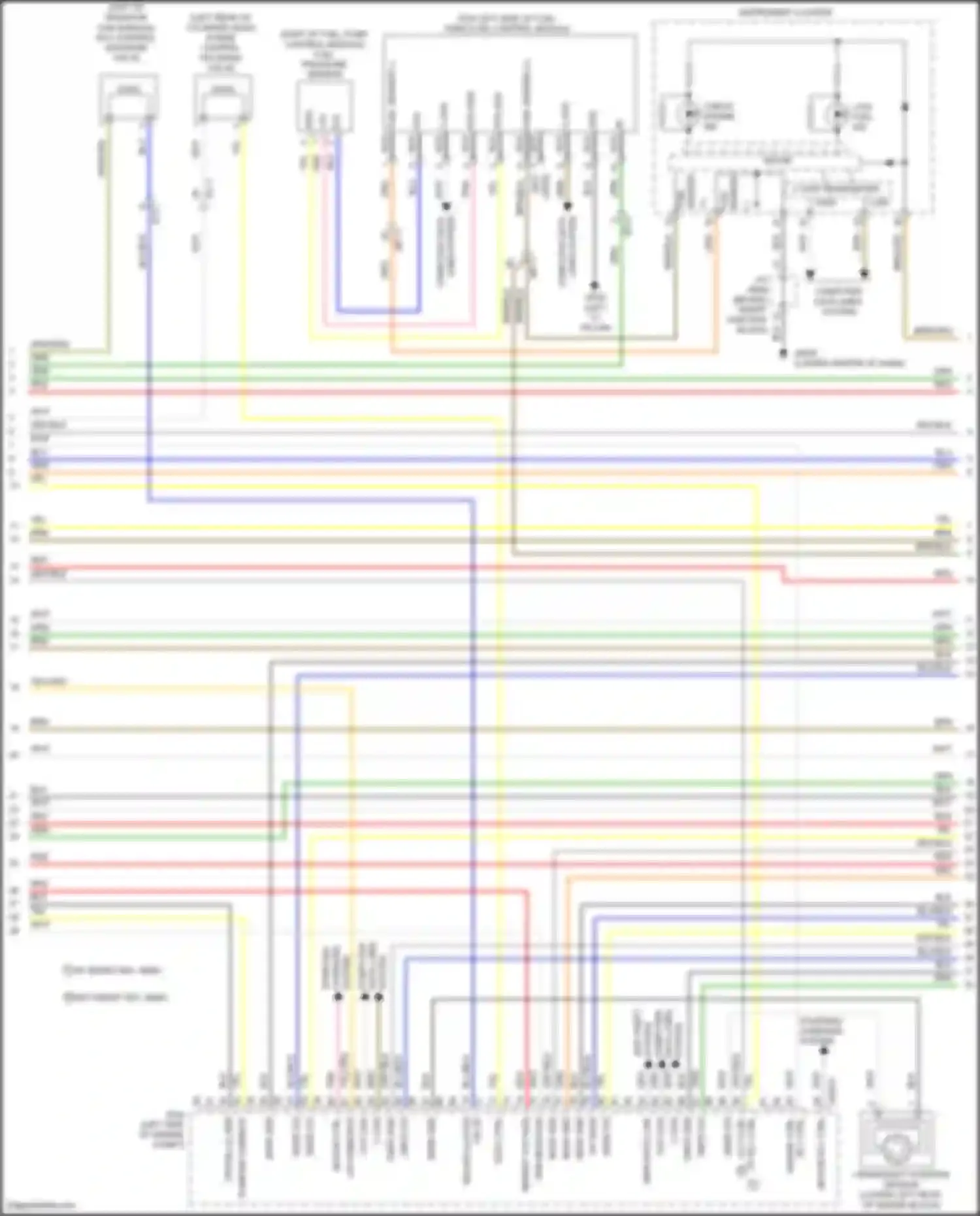 Sonata Hyundai VII (2014-2017): Wiring diagram engine performance 1.6l turbo (3 of 4)