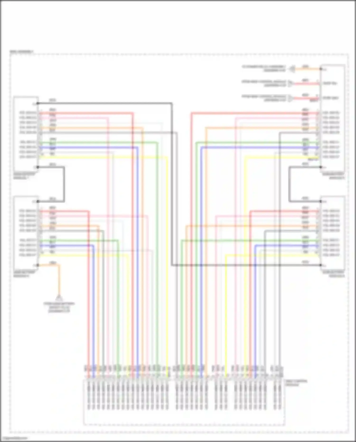 Sonata Hyundai VII (2014-2017): Wiring diagram engine performance 2.0l hybrid, hybrid control circuit (6 of 6)