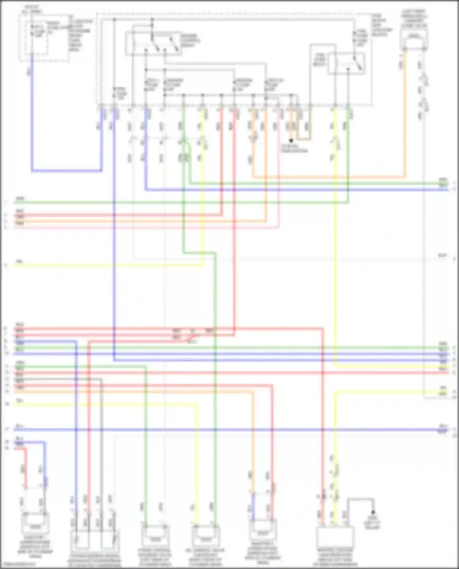 Sonata Hyundai VII (2014-2017): Wiring diagram engine performance 2.0l hybrid, mfi control circuit (5 of 6)