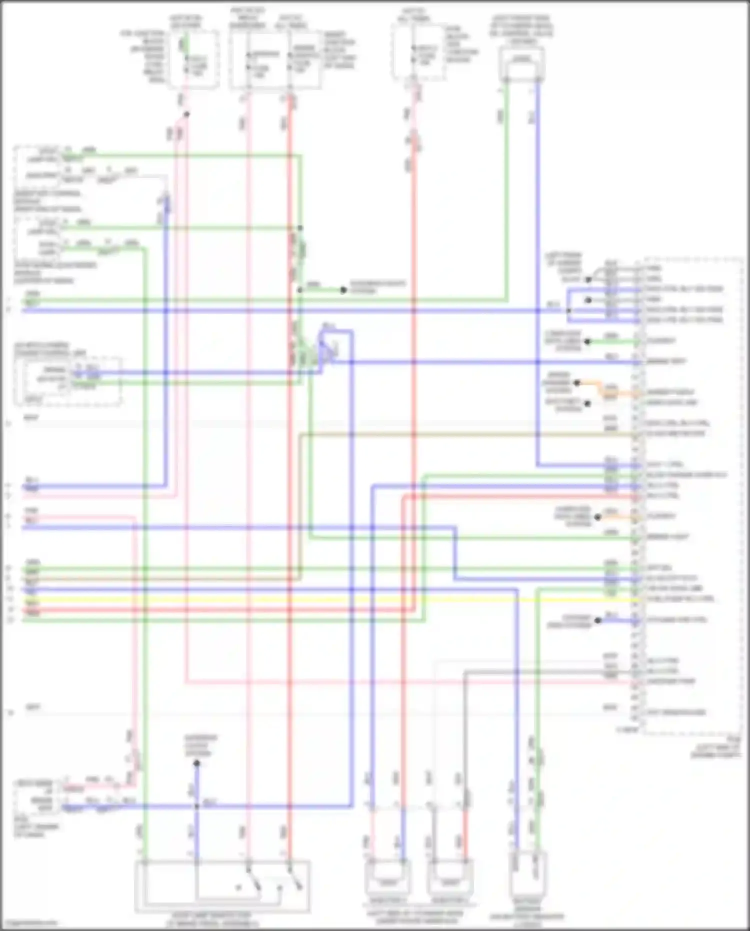 Sonata Hyundai VII (2014-2017): Wiring diagram engine performance 2.0l plug-in hybrid, mfi control circuit (6 of 6)