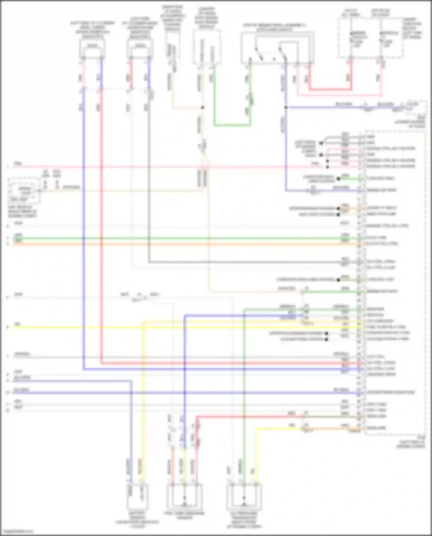 Sonata Hyundai VII (2014-2017): Wiring diagram engine performance 2.0l turbo (6 of 6)